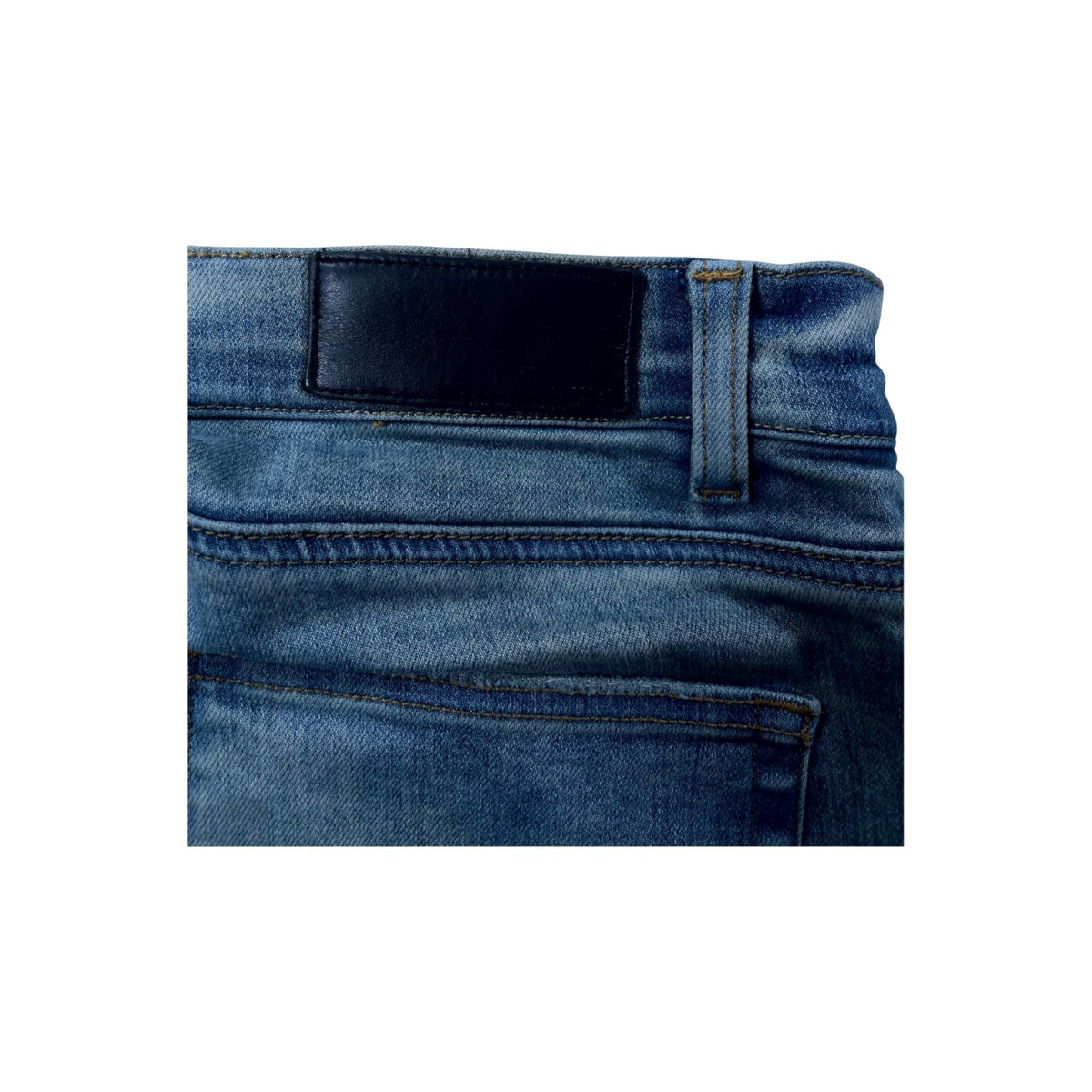 Amiri "MX1" Paisley Patch Vintage Wash Jeans
