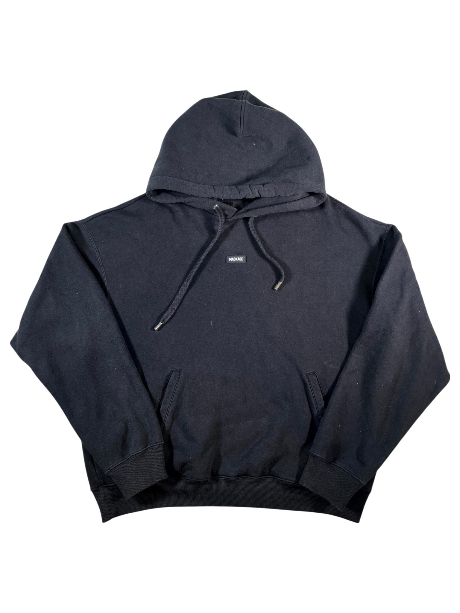 Mackage "Chest Logo" Black Hoodie