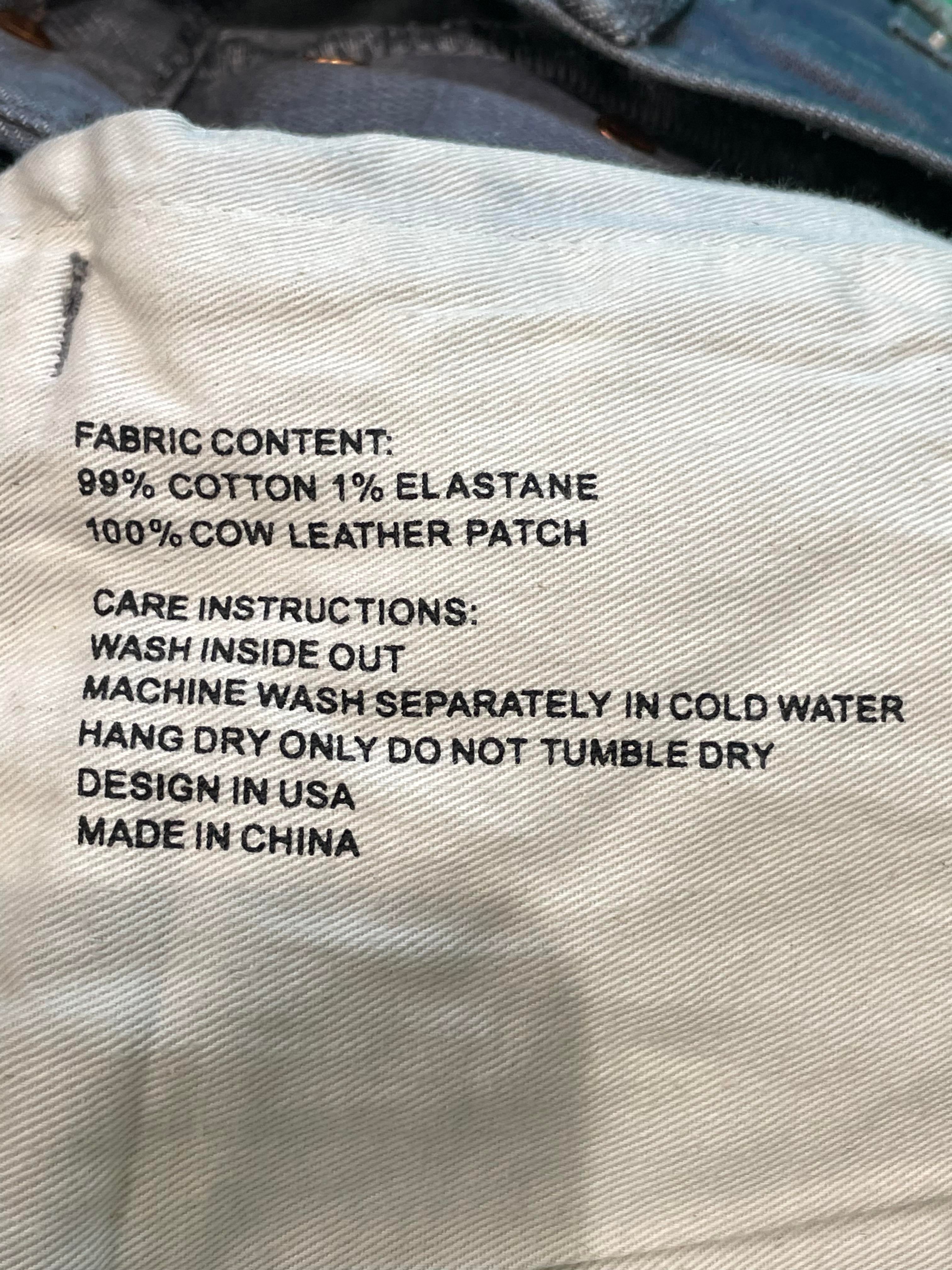 Purple Brand Tattered Dirty Wash Blue Jeans