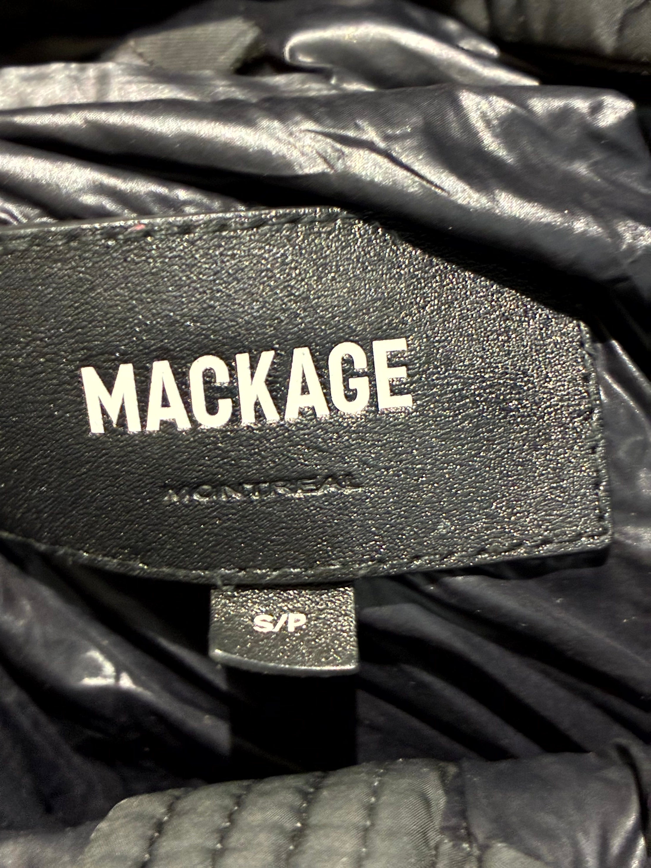 Mackage Light Black Jacket
