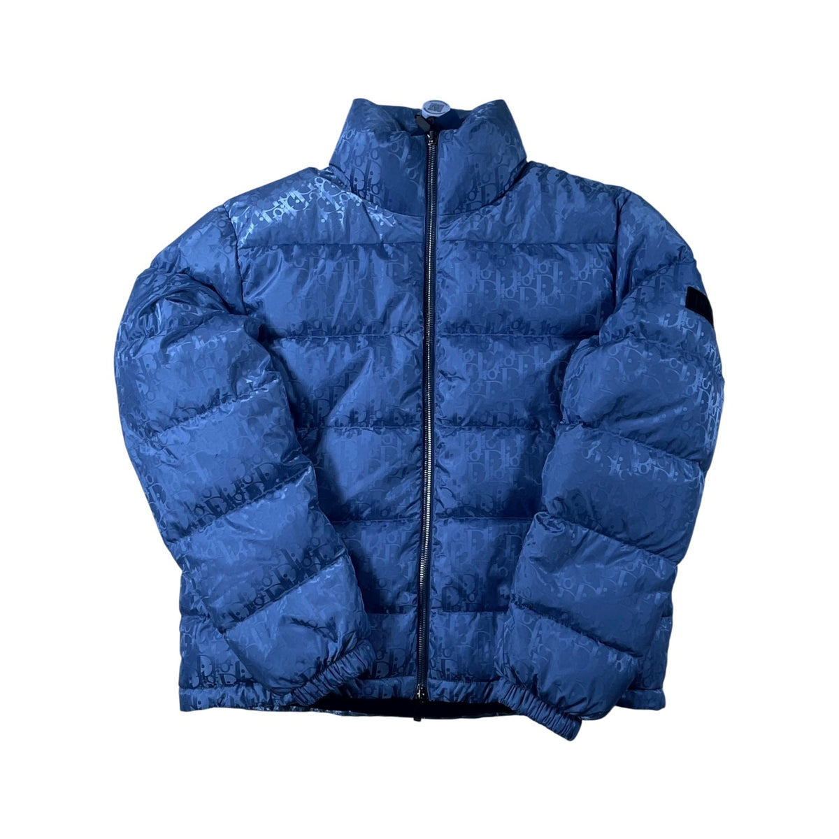 Dior Oblique Puffer Baby Blue Jacket