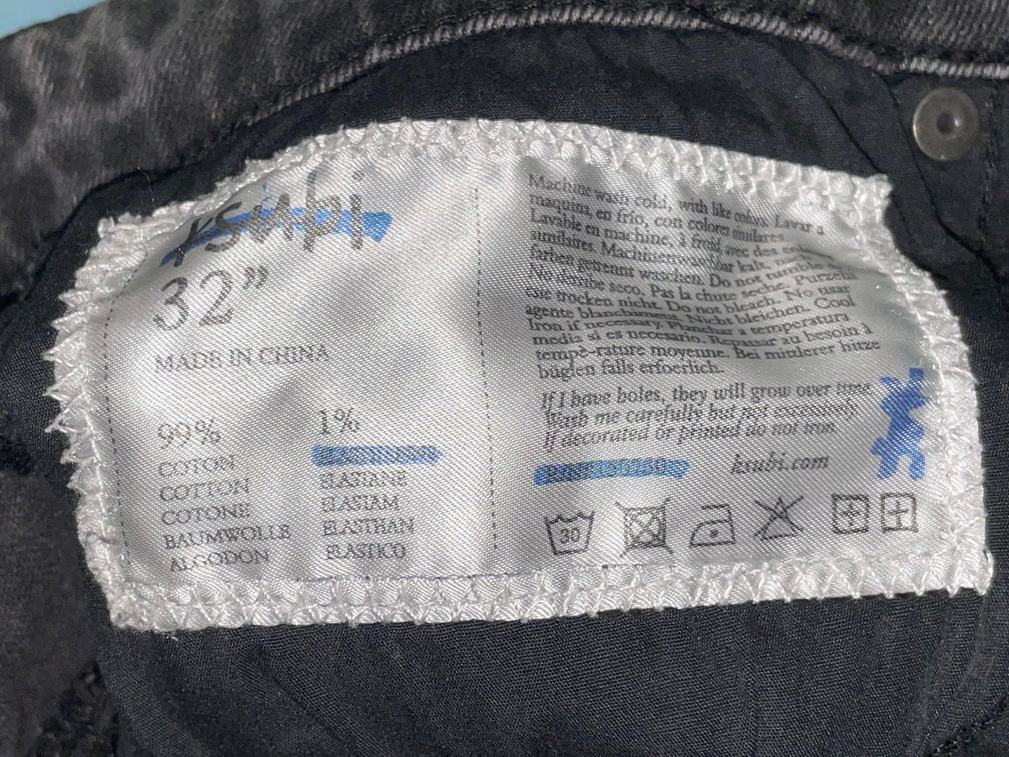 Ksubi Stars Grey Jeans
