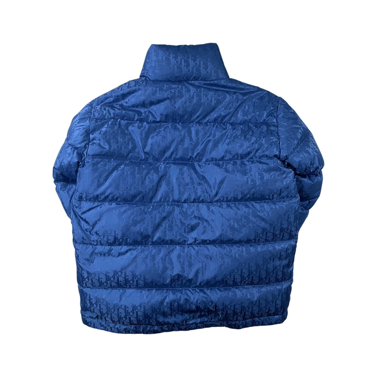 Dior Oblique Puffer Baby Blue Jacket