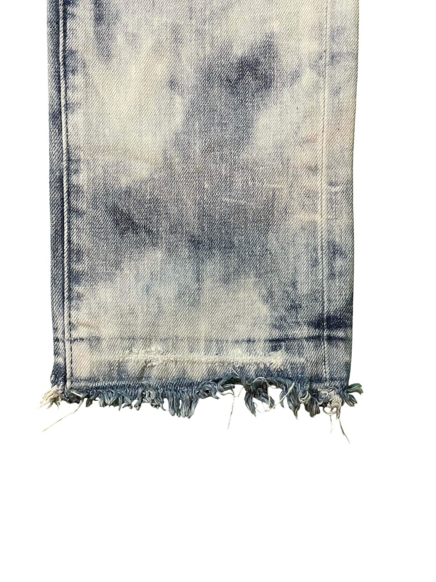 Purple Brand Distressed Light Wash Jeans