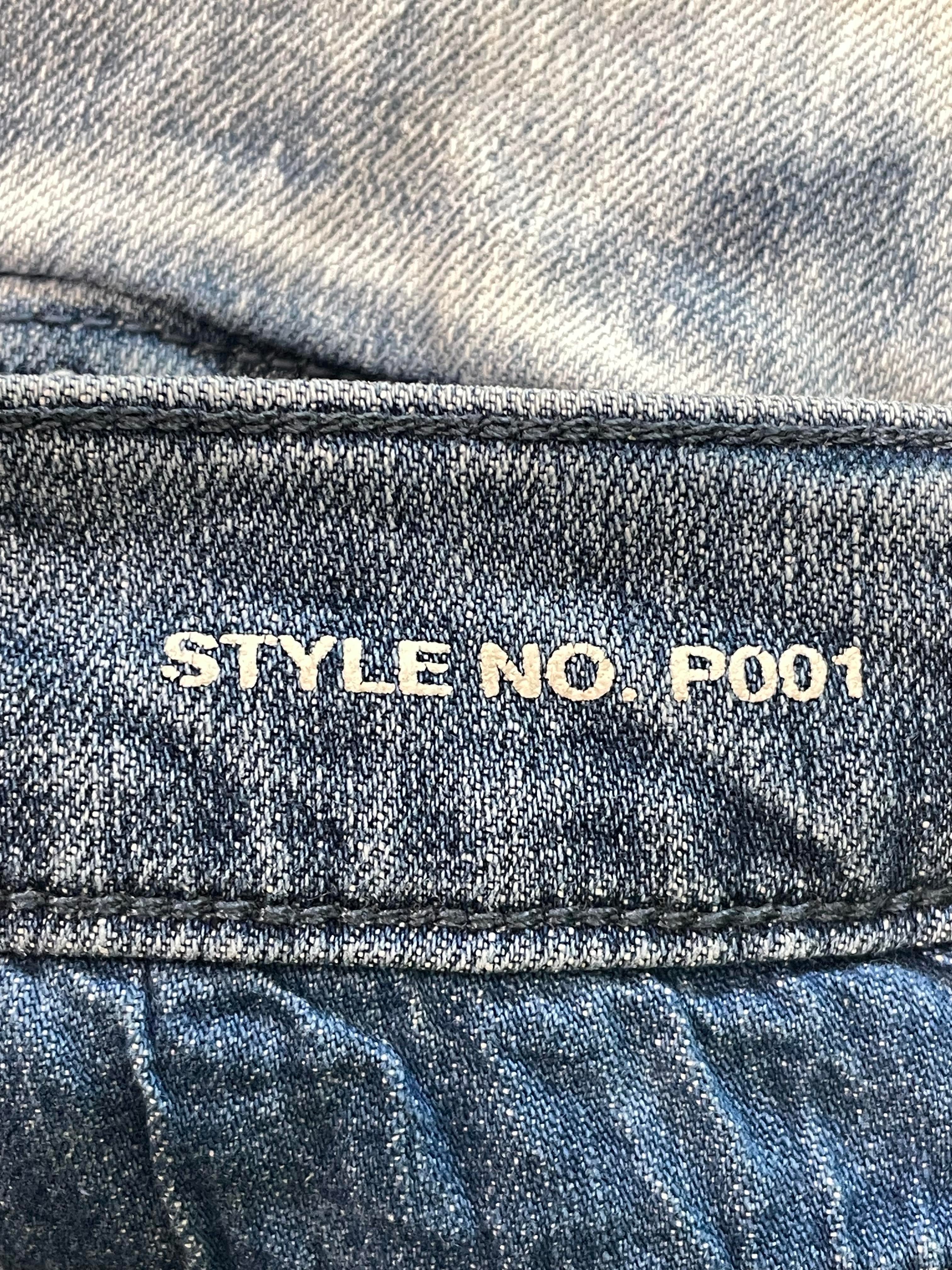 Purple Brand Distressed Light Wash Jeans