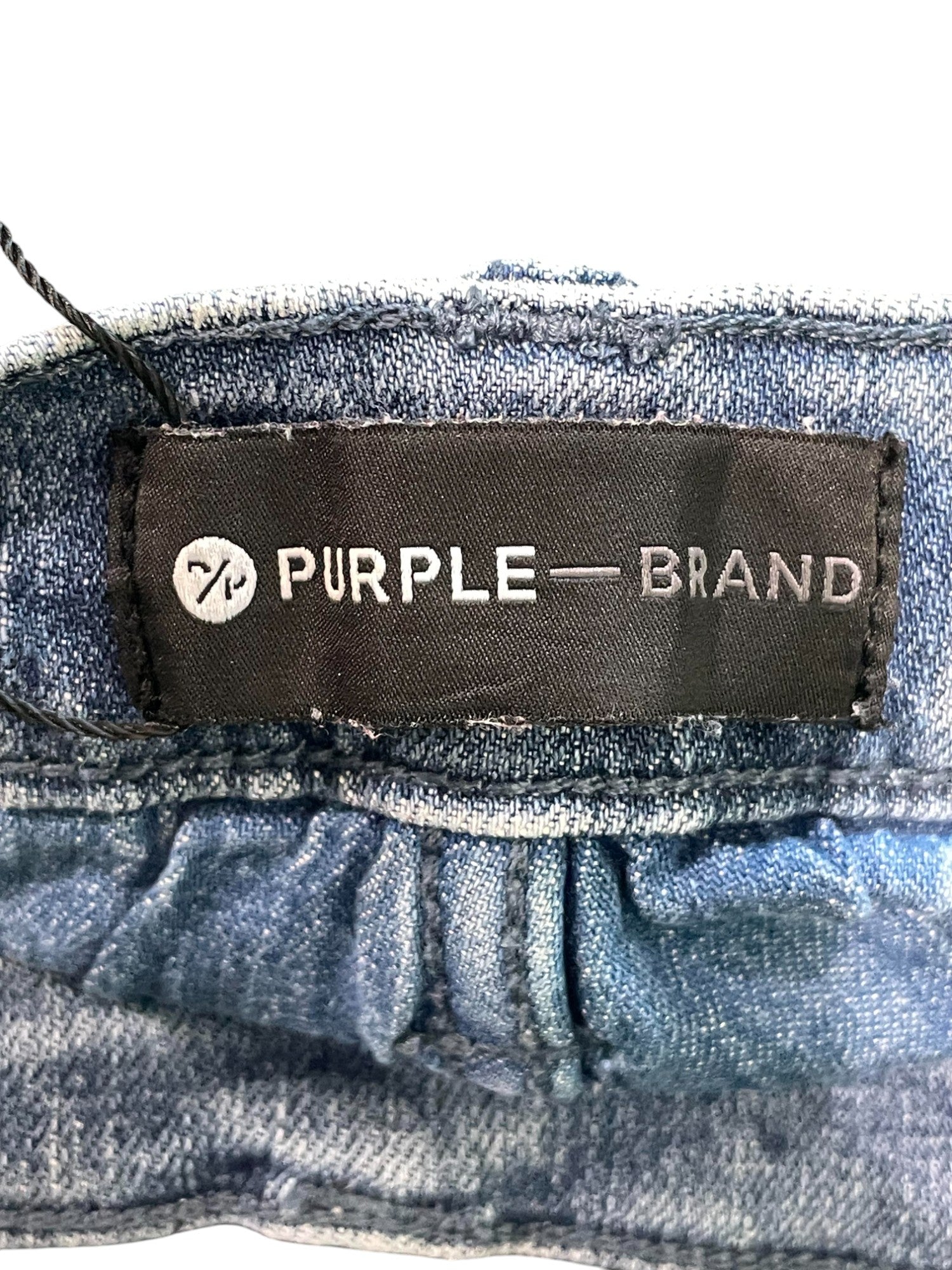 Purple Brand Distressed Light Wash Jeans