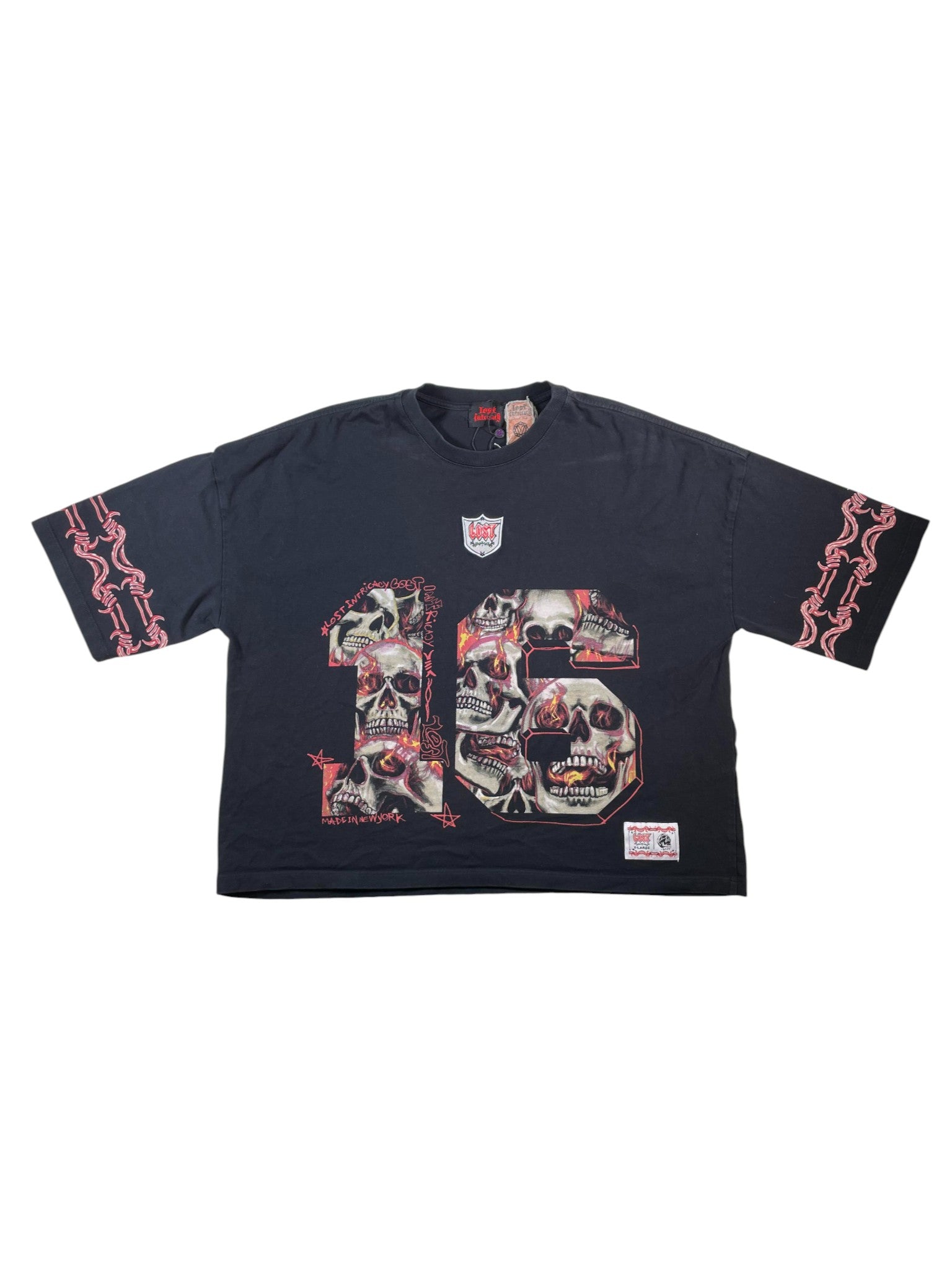 Lost Intricacy Football Jersey Tee