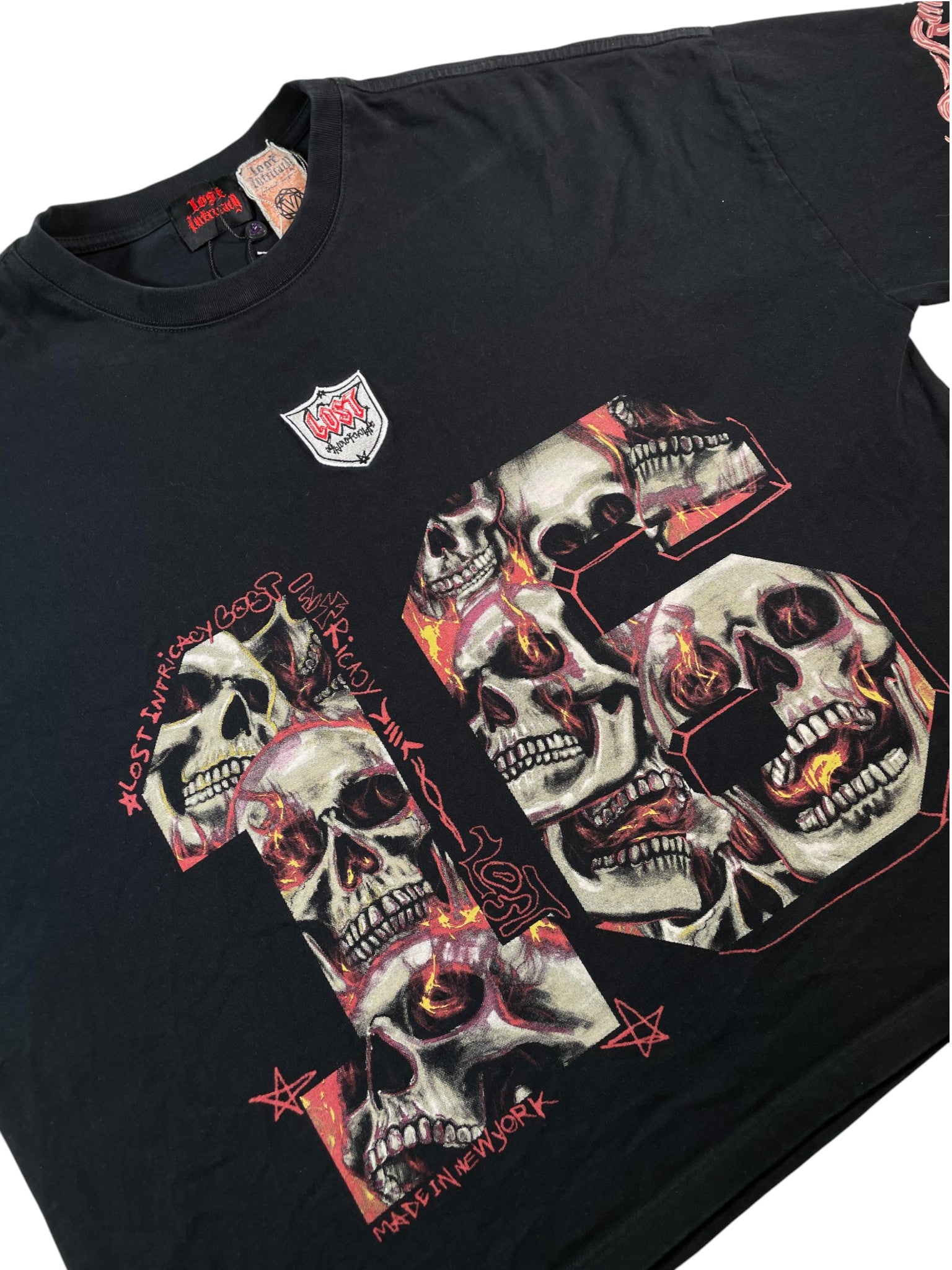 Lost Intricacy Football Jersey Tee