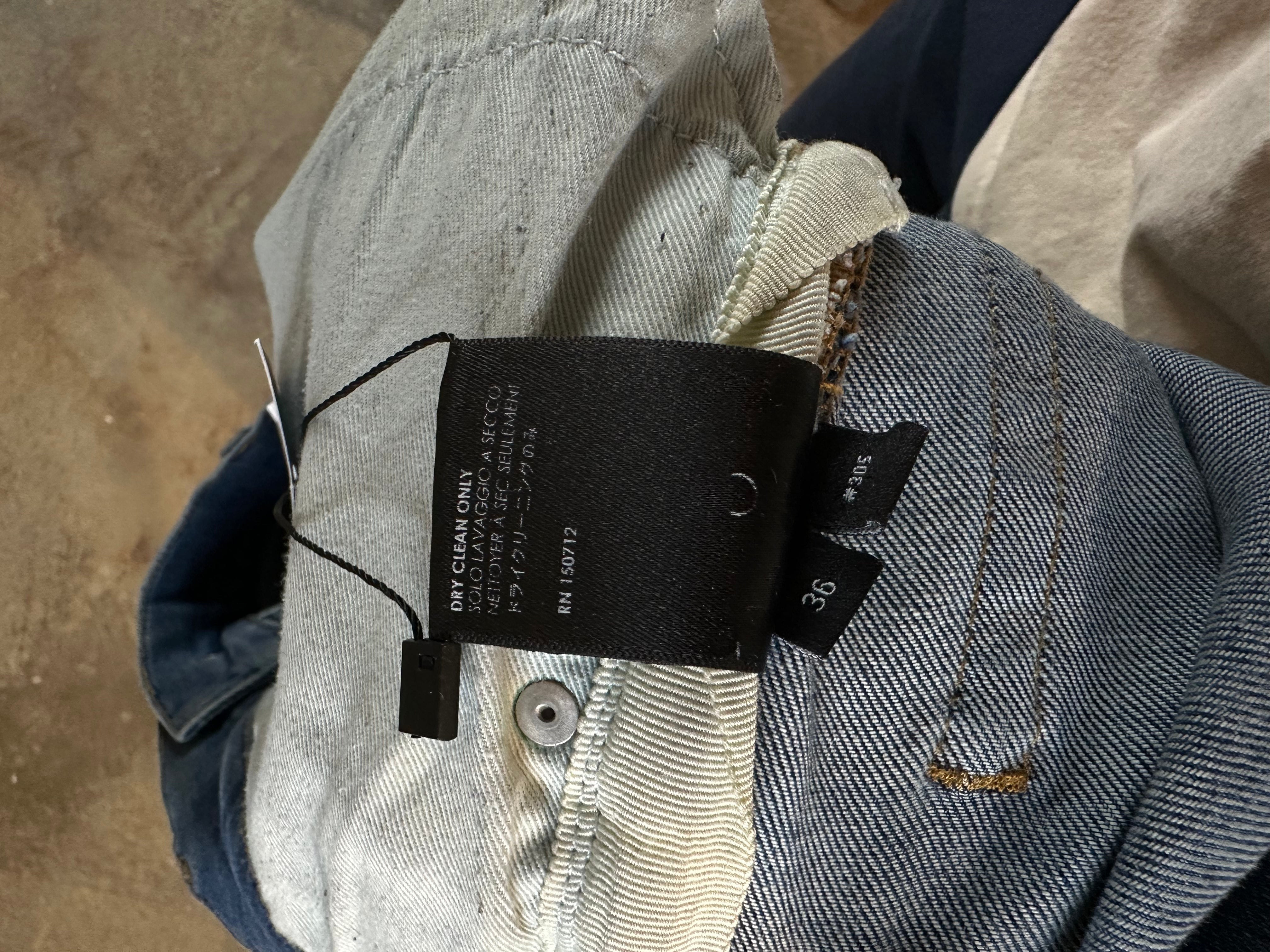 Amiri Ripped Thrasher Jeans Used 36