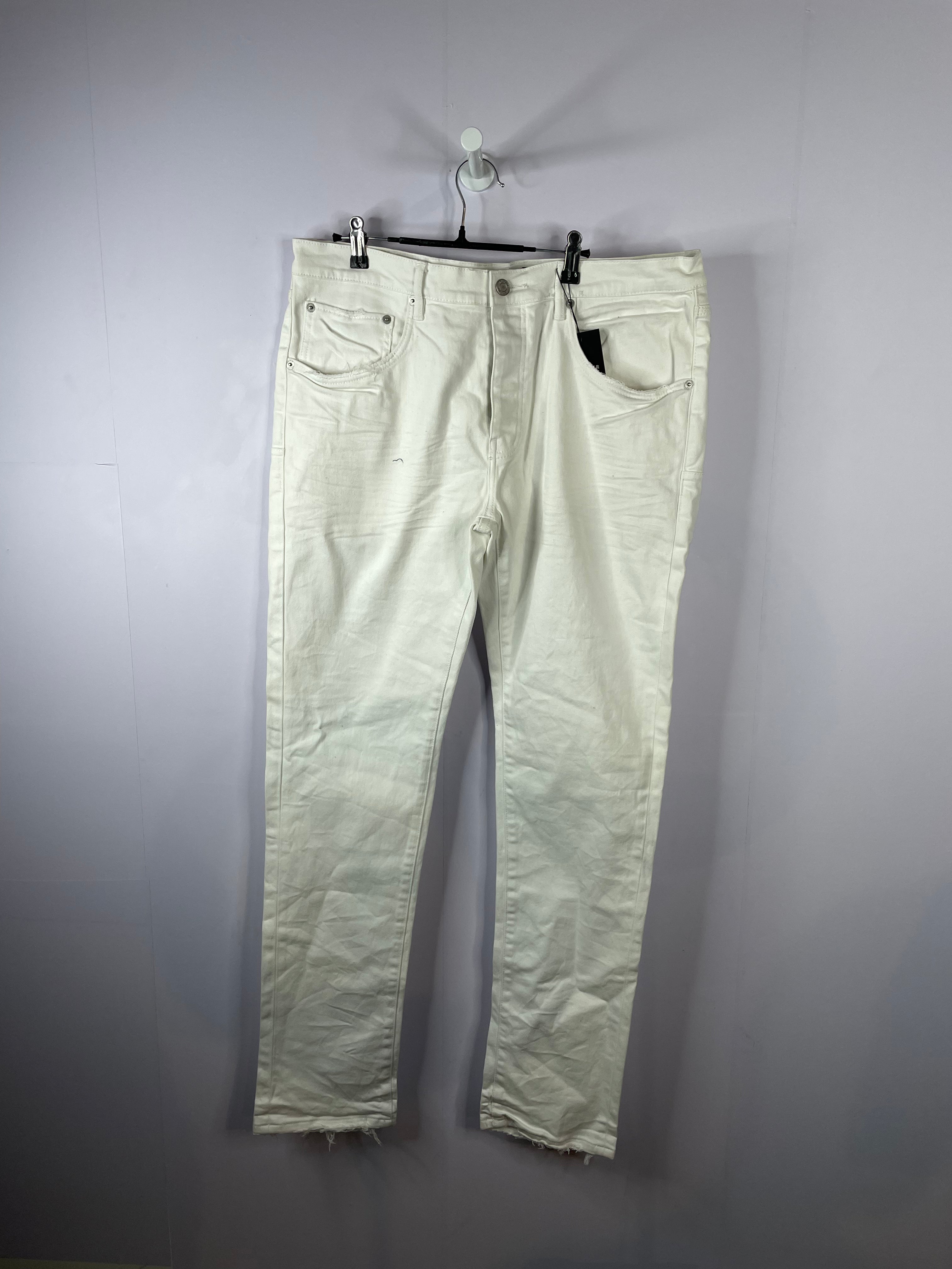 Purple Brand Jeans White Used 38