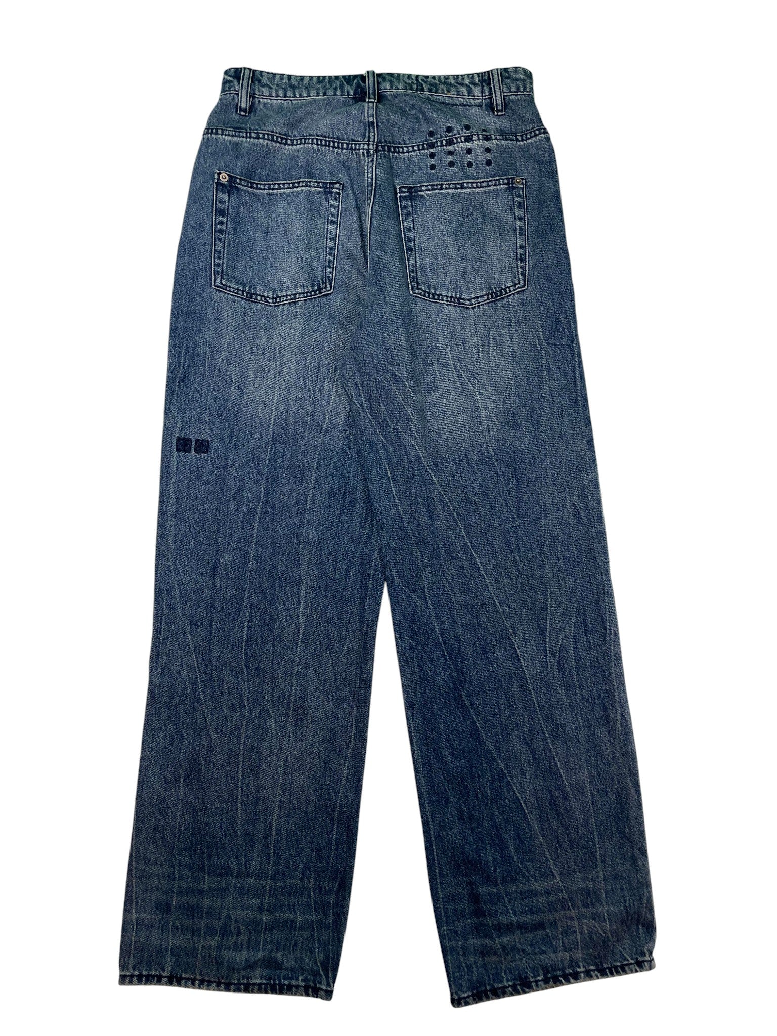 Ksubi Knee Ripped Light Wash Jeans