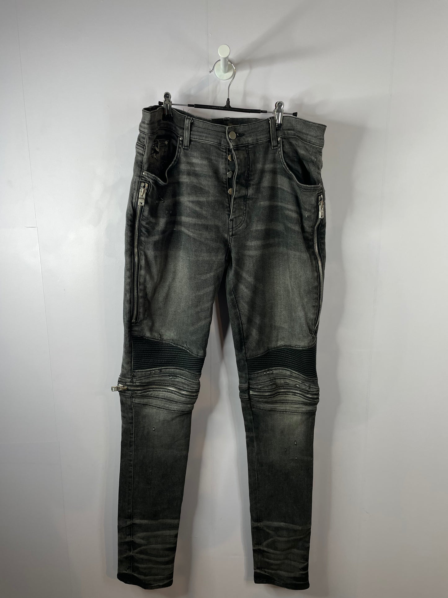 Amiri MX2 Grey Black Patch Used 36
