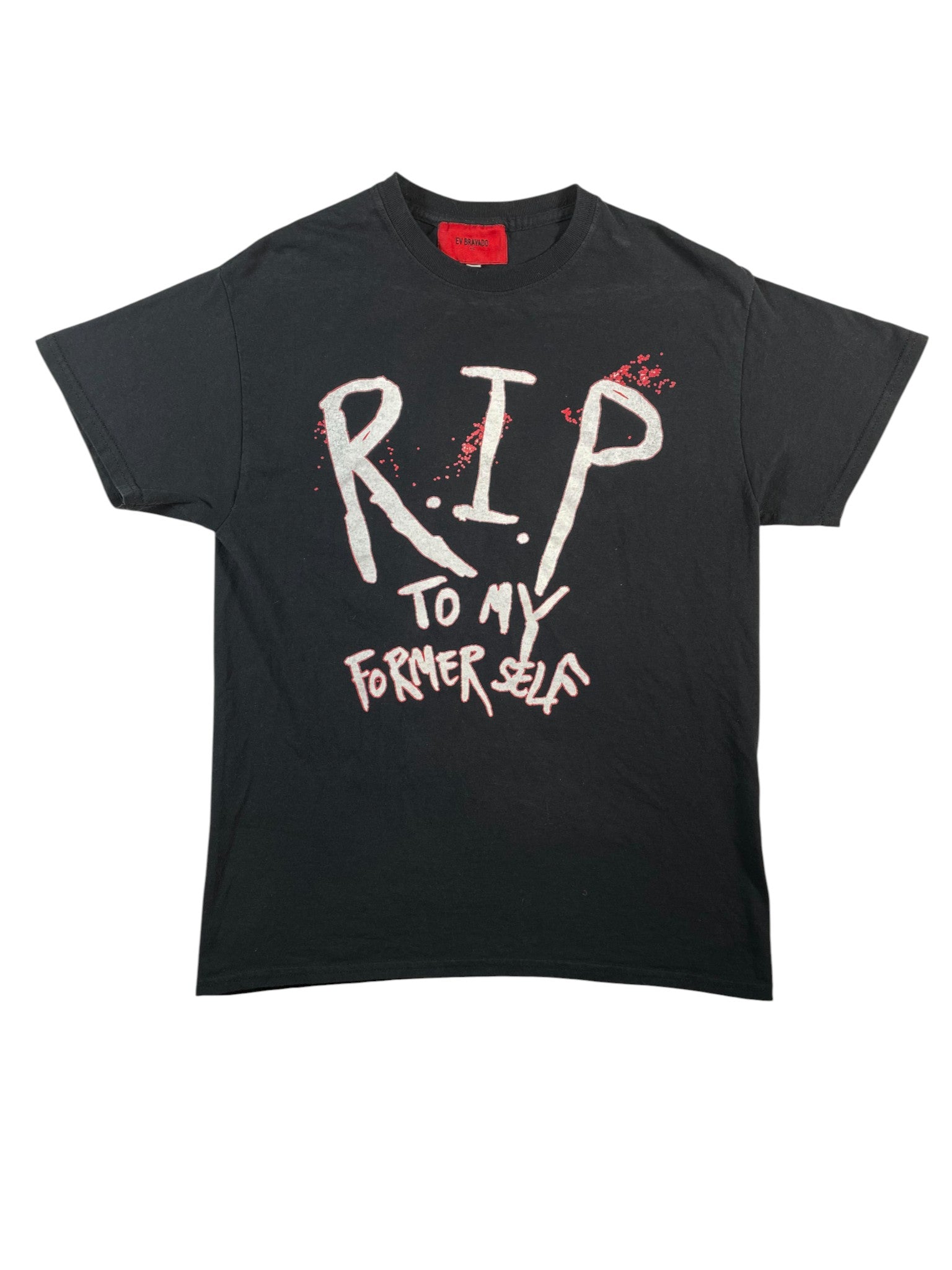 EV Bravado RIP Black & Red Tee