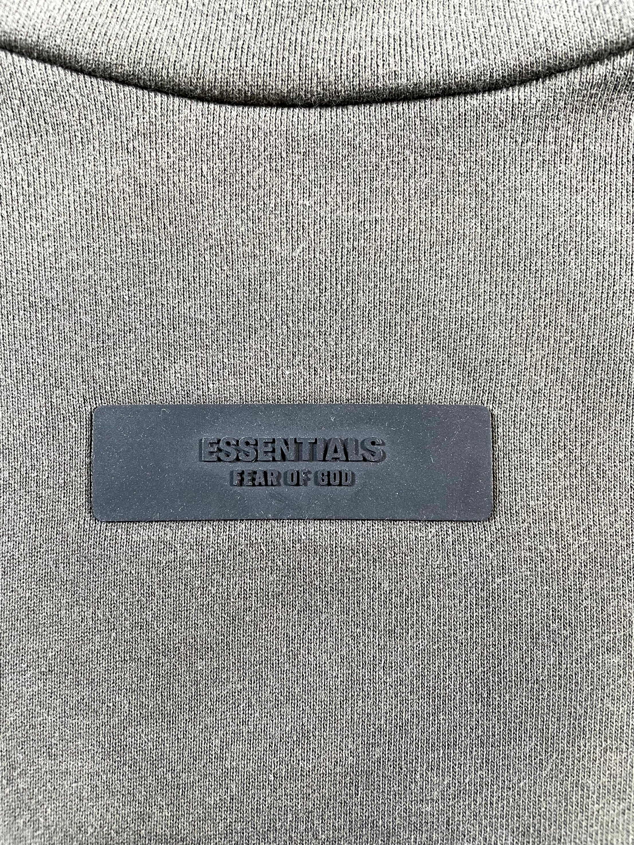 Essentials Off Black Hoodie