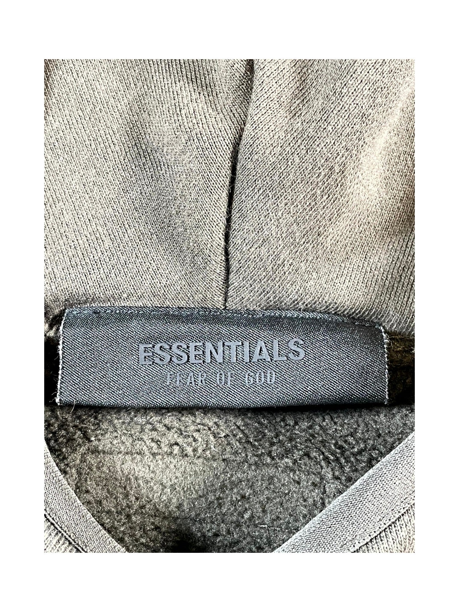 Essentials Off Black Hoodie