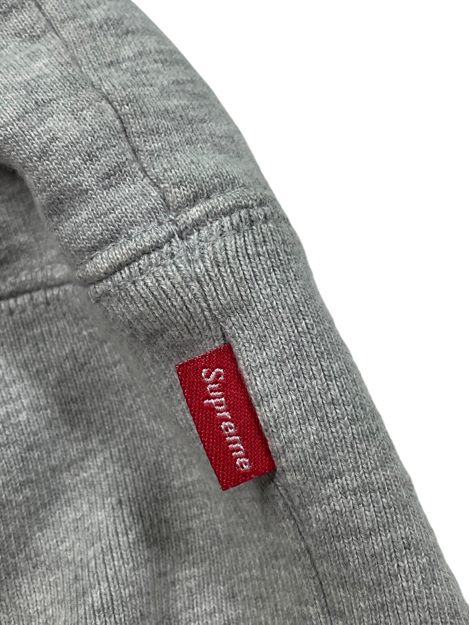 Supreme Logo Grey Crewneck