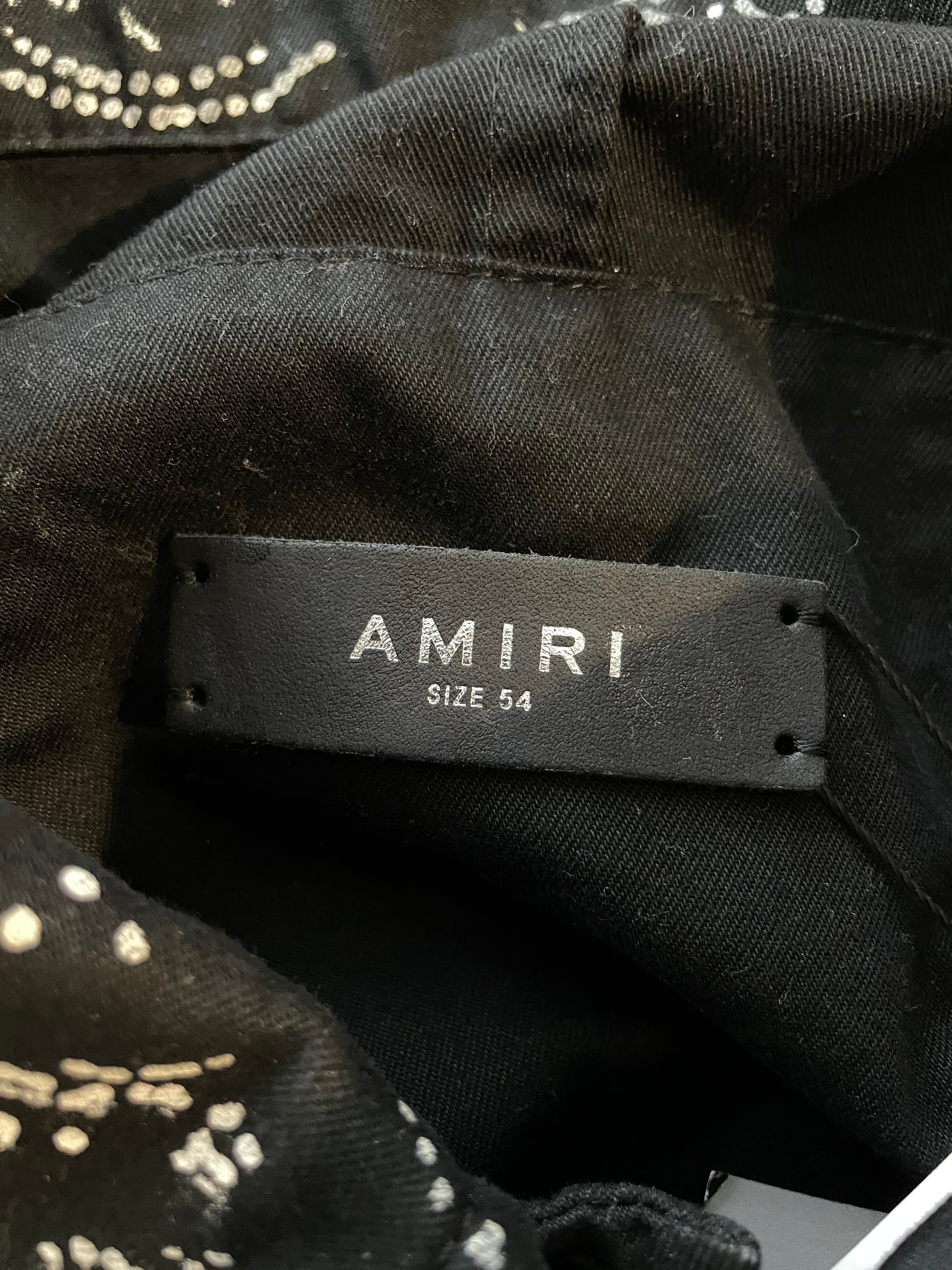 Amiri Bandana Zip Up Work Jacket Used 54 (XXL)