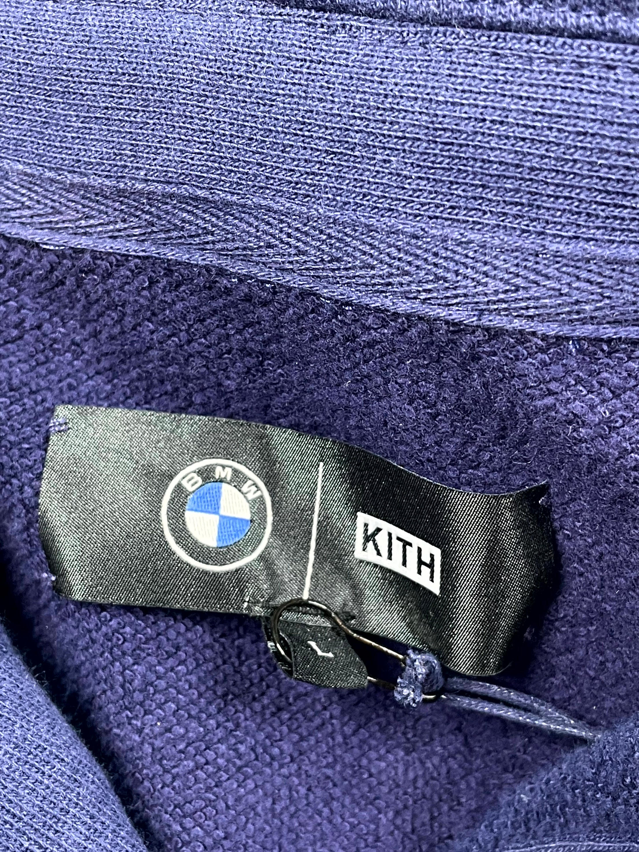 Kith BMW Nelson Rugby Techno Violet Hoodie