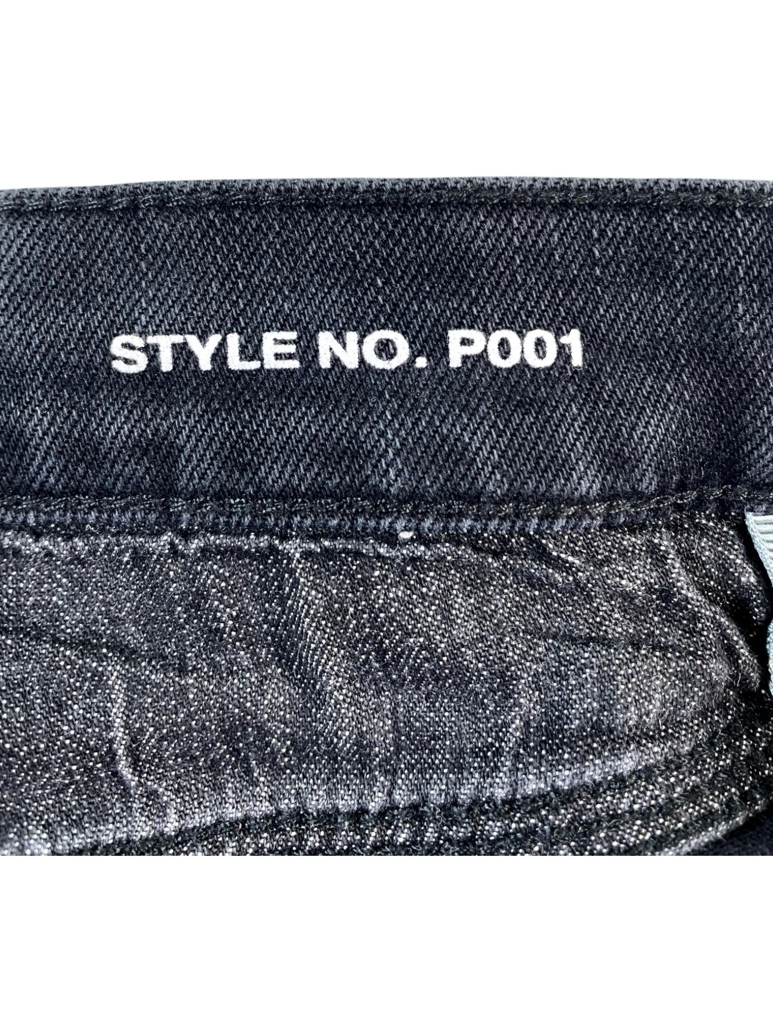 Purple Brand Plain Black Wash Jeans