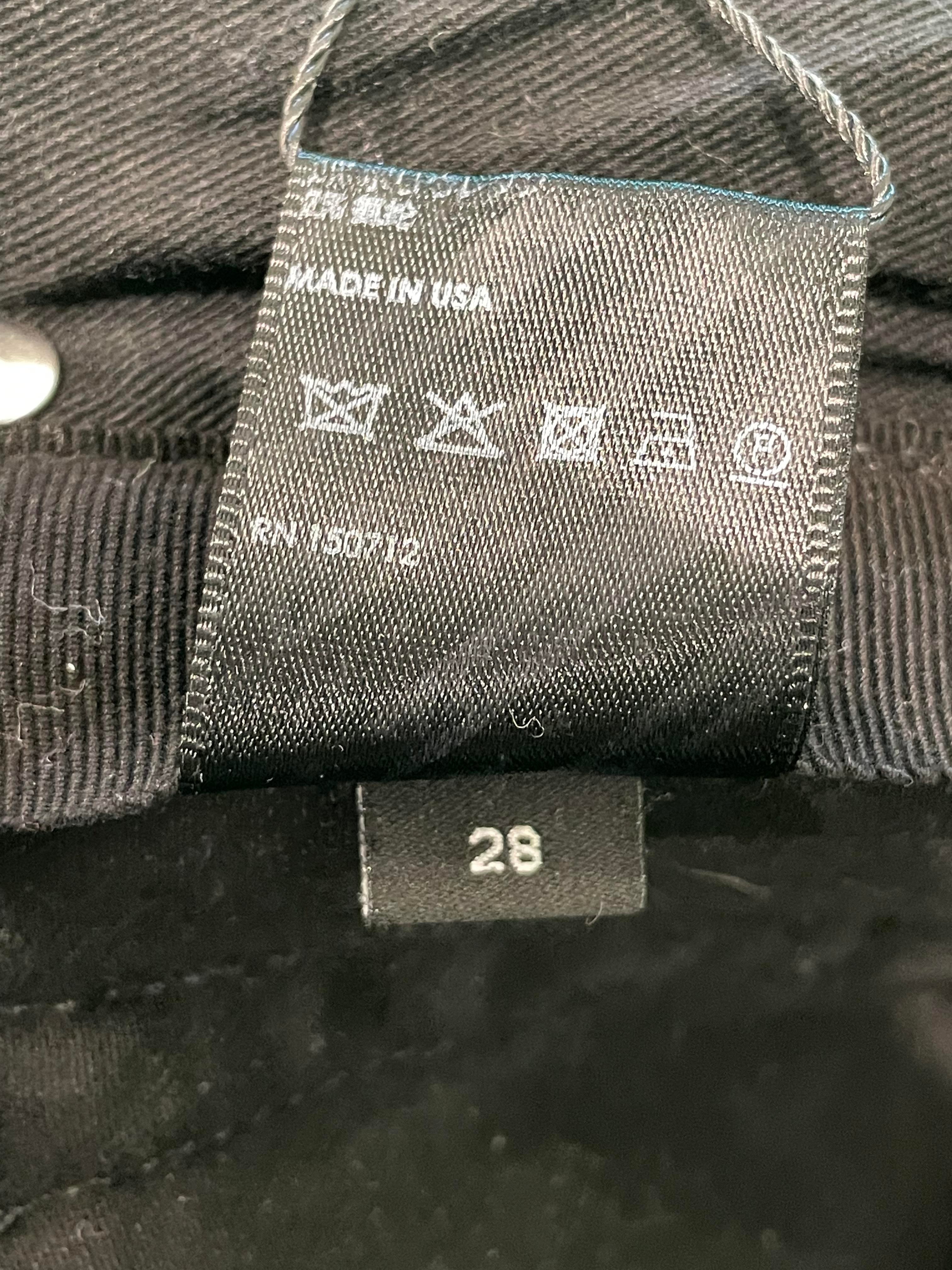 Amiri Thrasher Ripped Plain Black Jeans