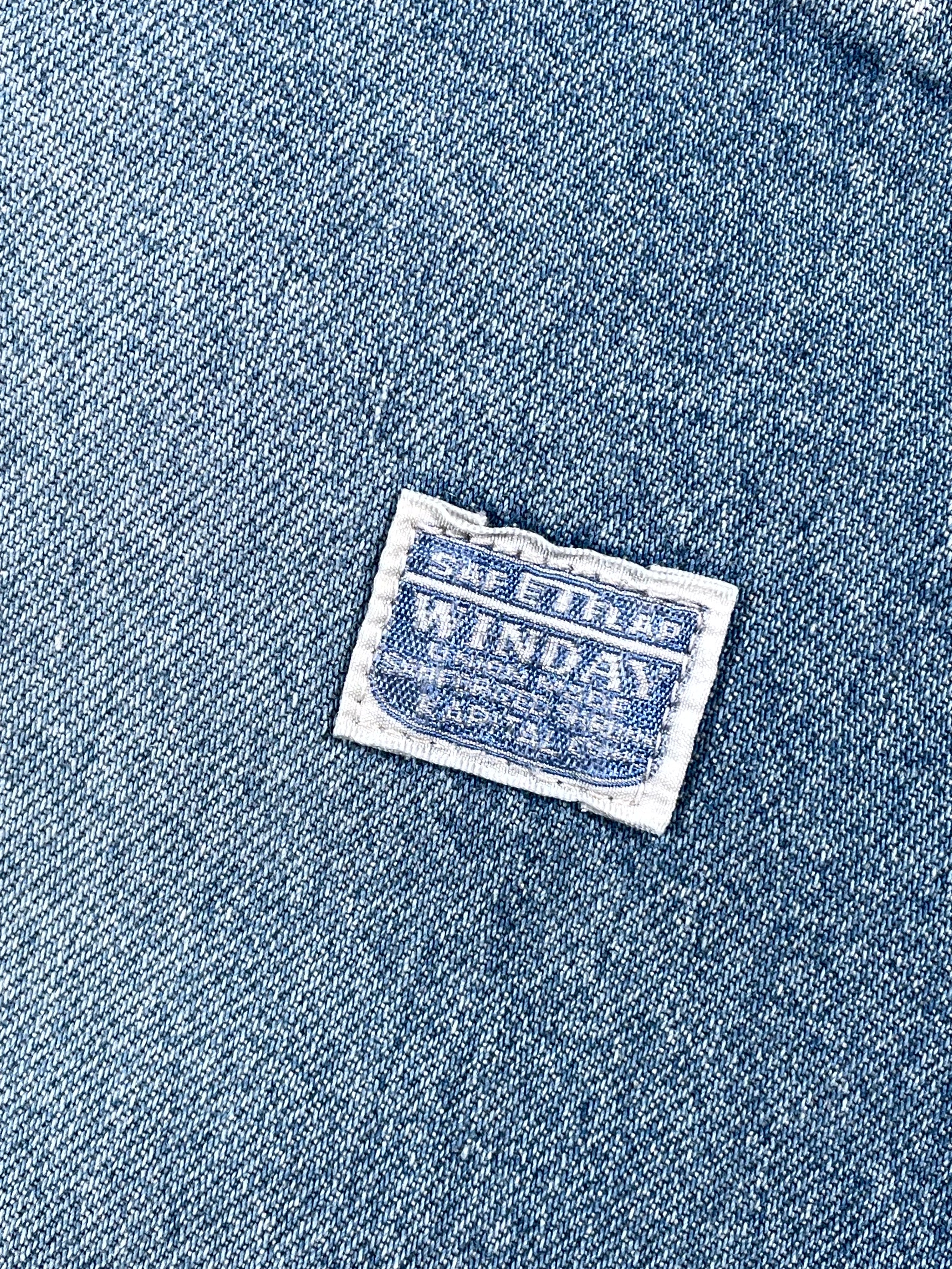 Kapital Gem Studded Light Wash Shorts