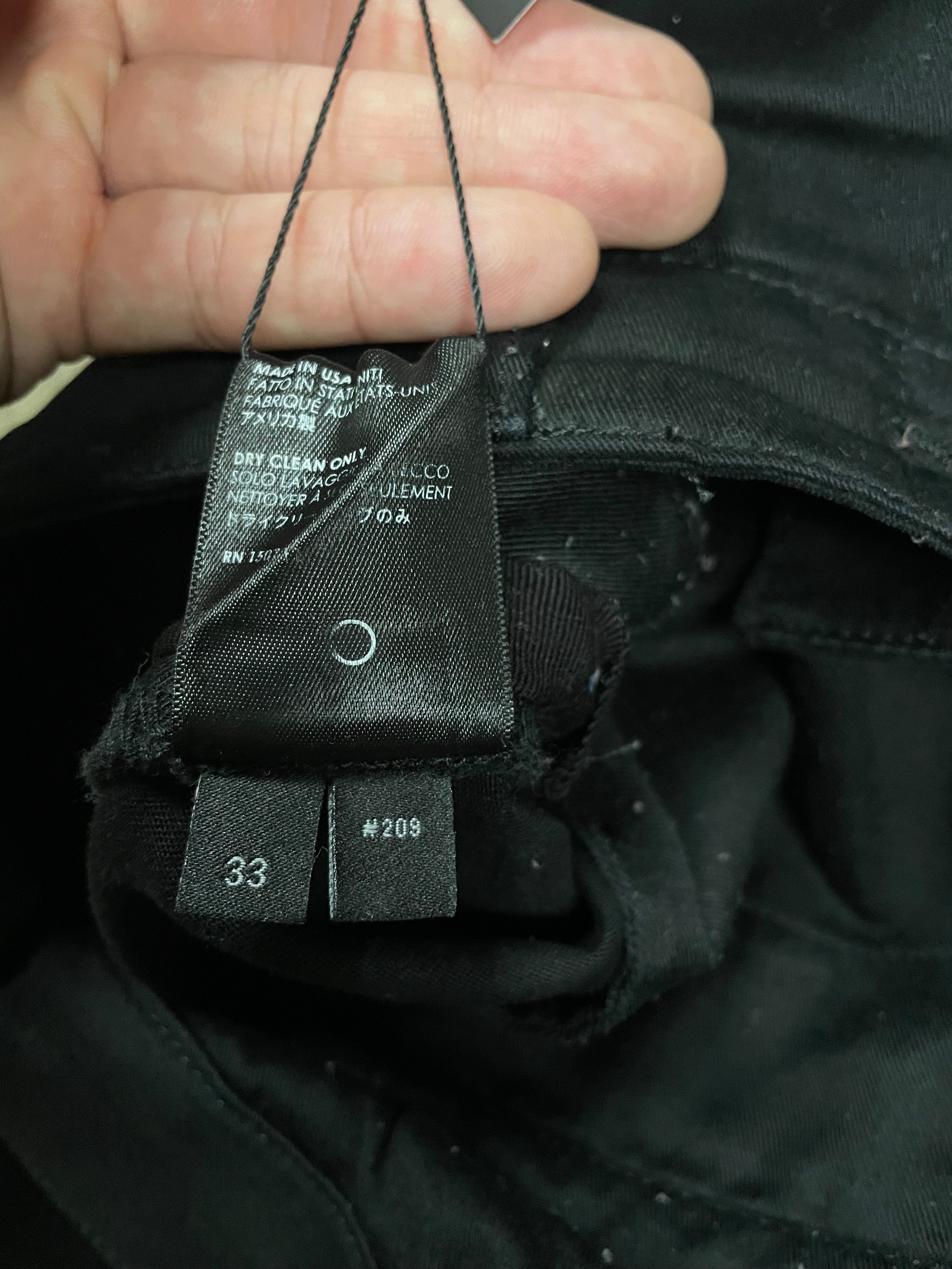 Amiri Camo Patch Black Cargo Pants