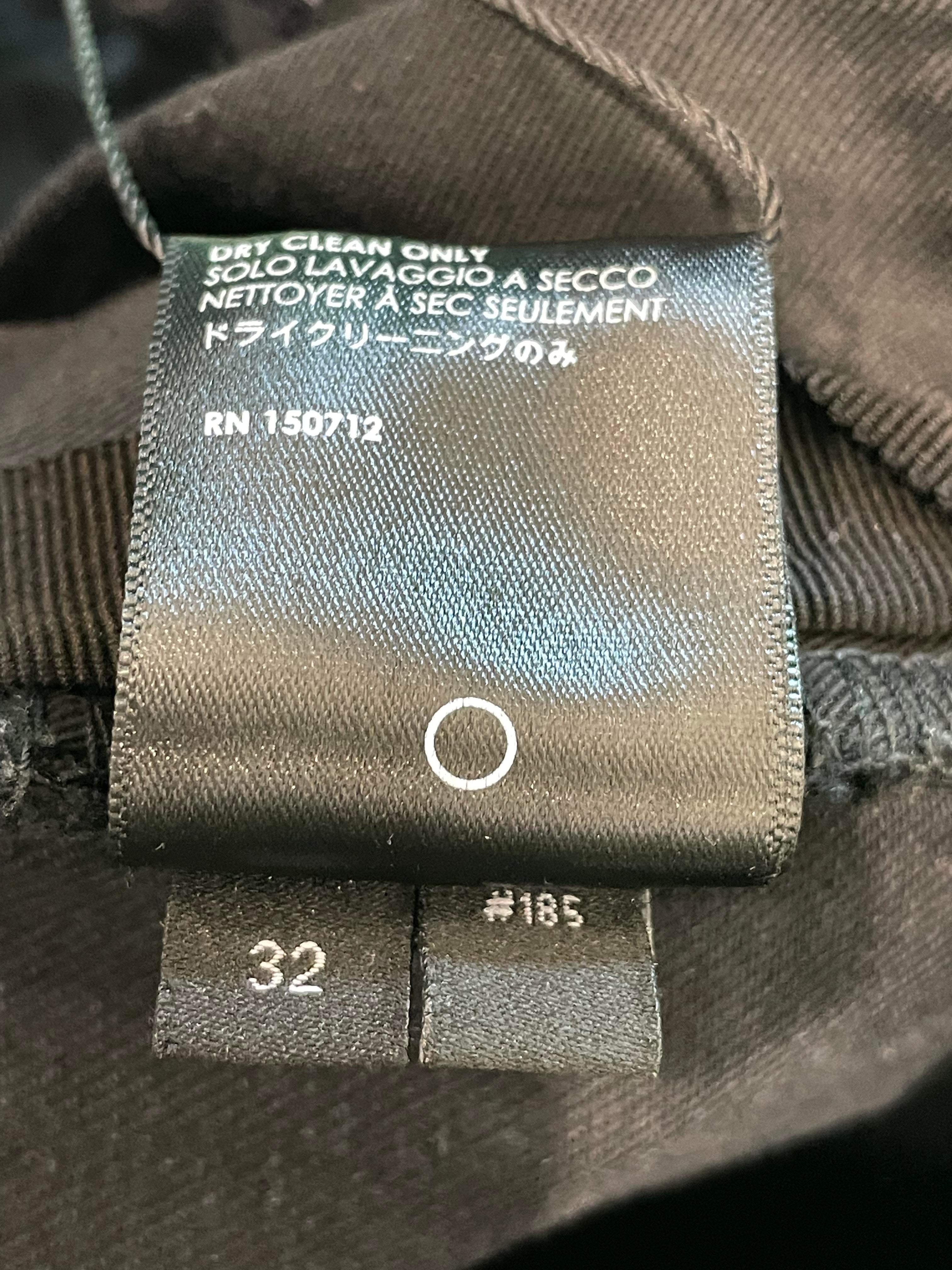 Amiri Blue Stripe Black Jeans