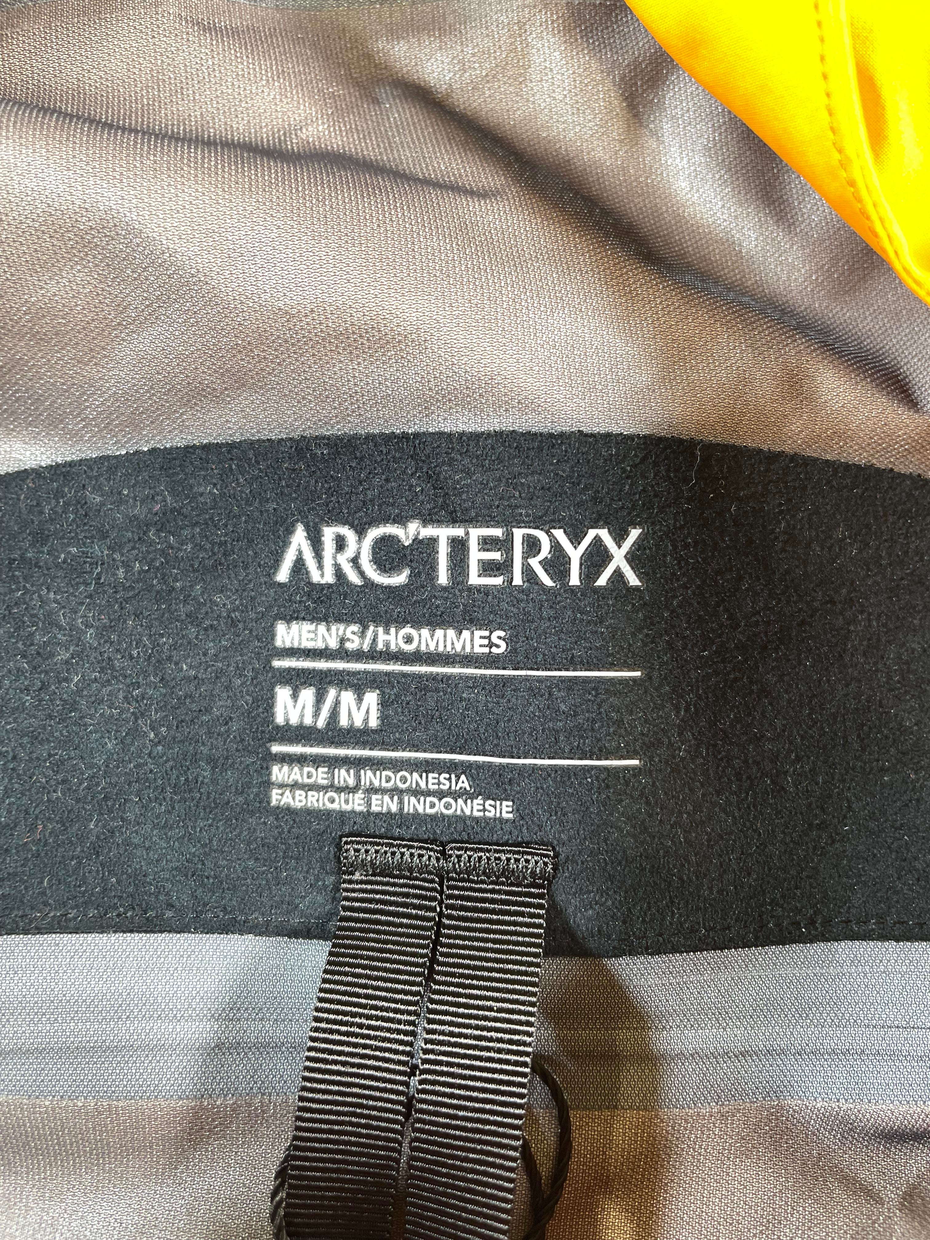 Arcteryx Beta Windbreaker Orange Jacket