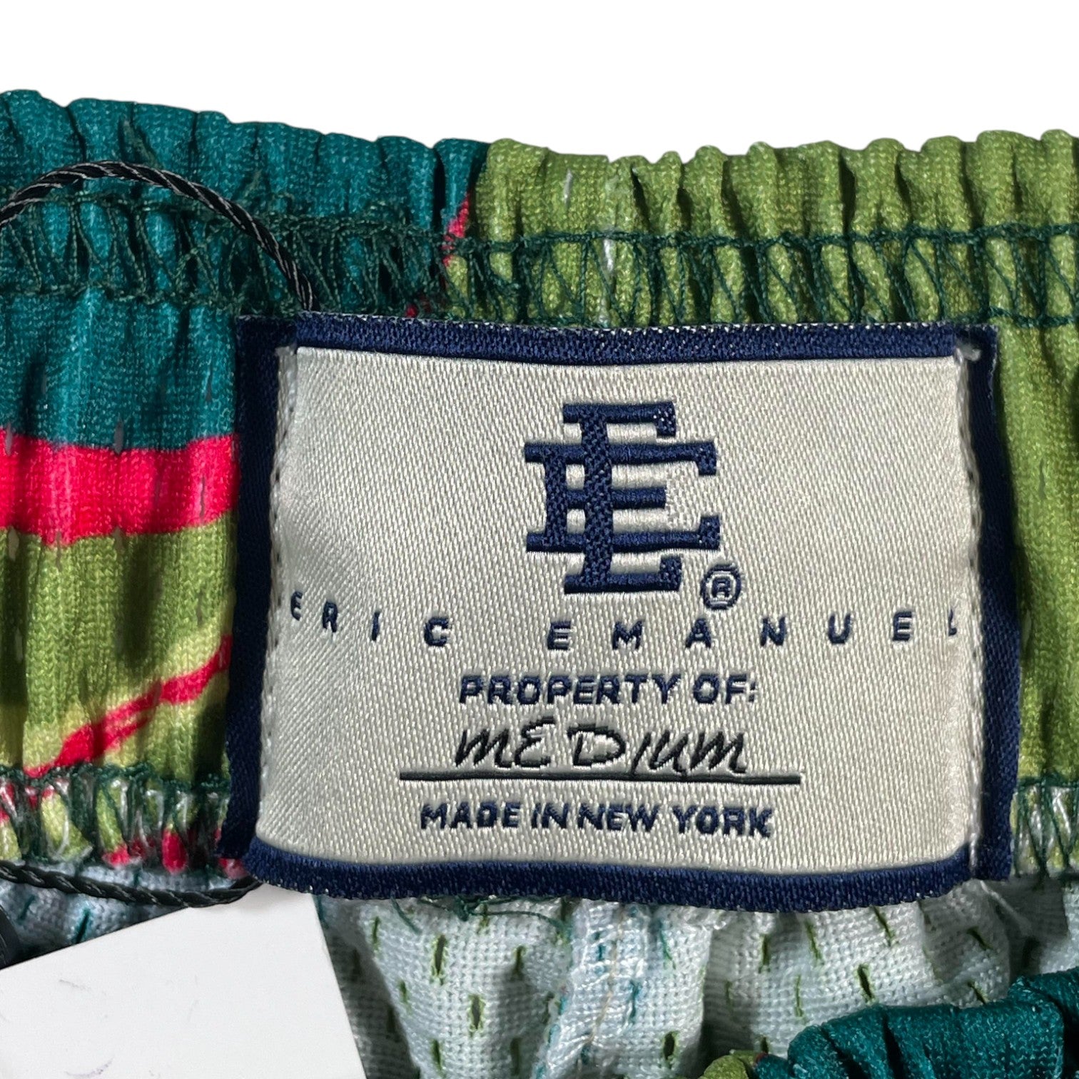 Eric Emanuel Fashion Scolar Fund Green, Blue & Red Shorts