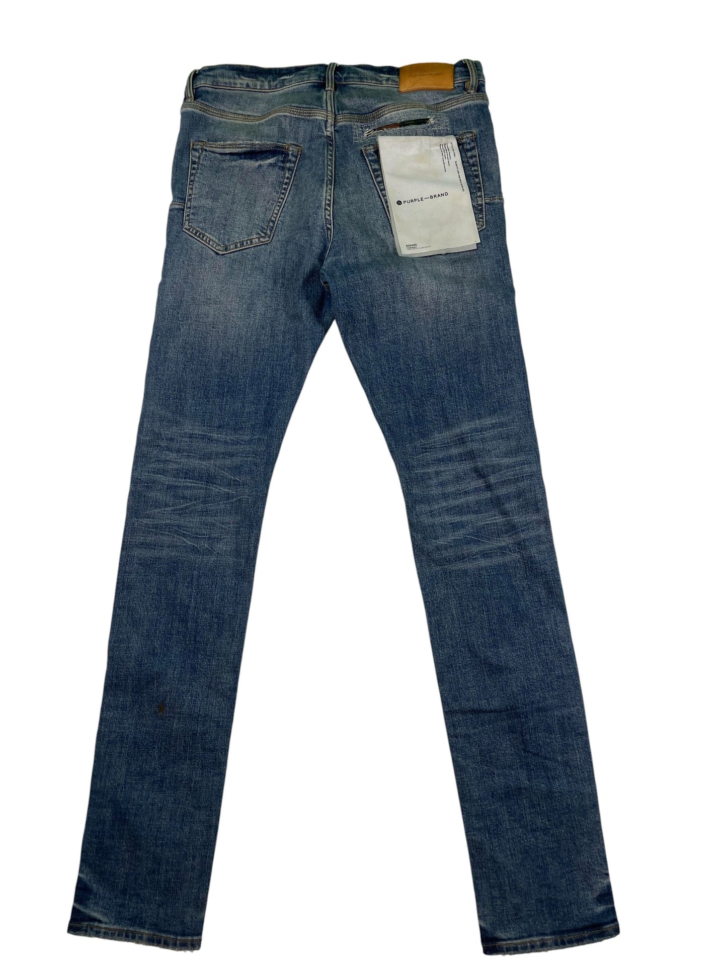 Purple Brand Blue Knee Rip Jeans