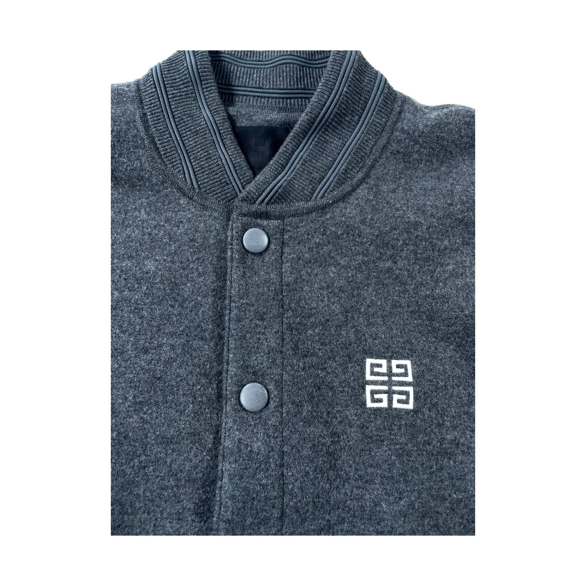 Givenchy Wool Grey Varsity Jacket