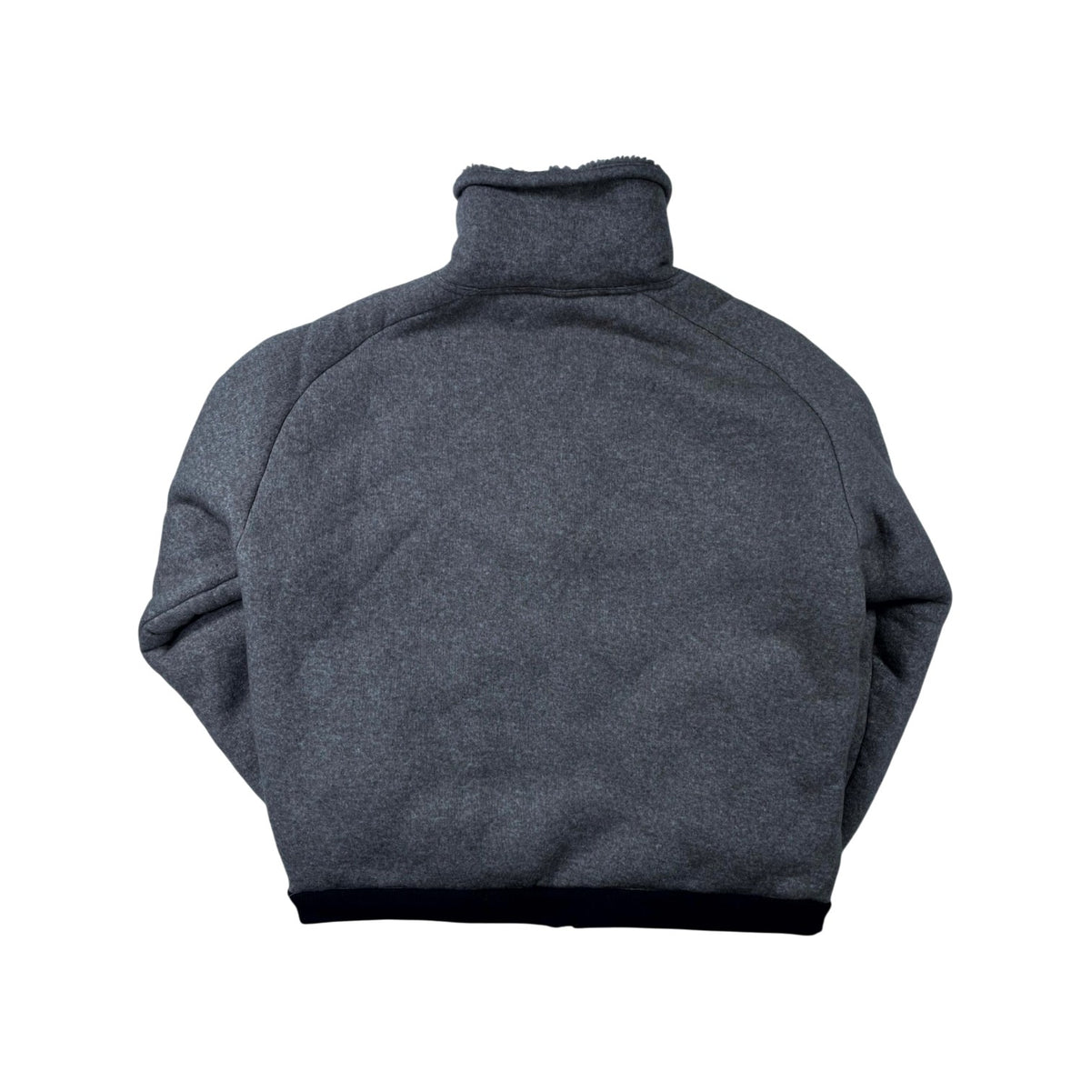 Miu Miu Cord Cotton Fleece Zip Up Gray Jacket