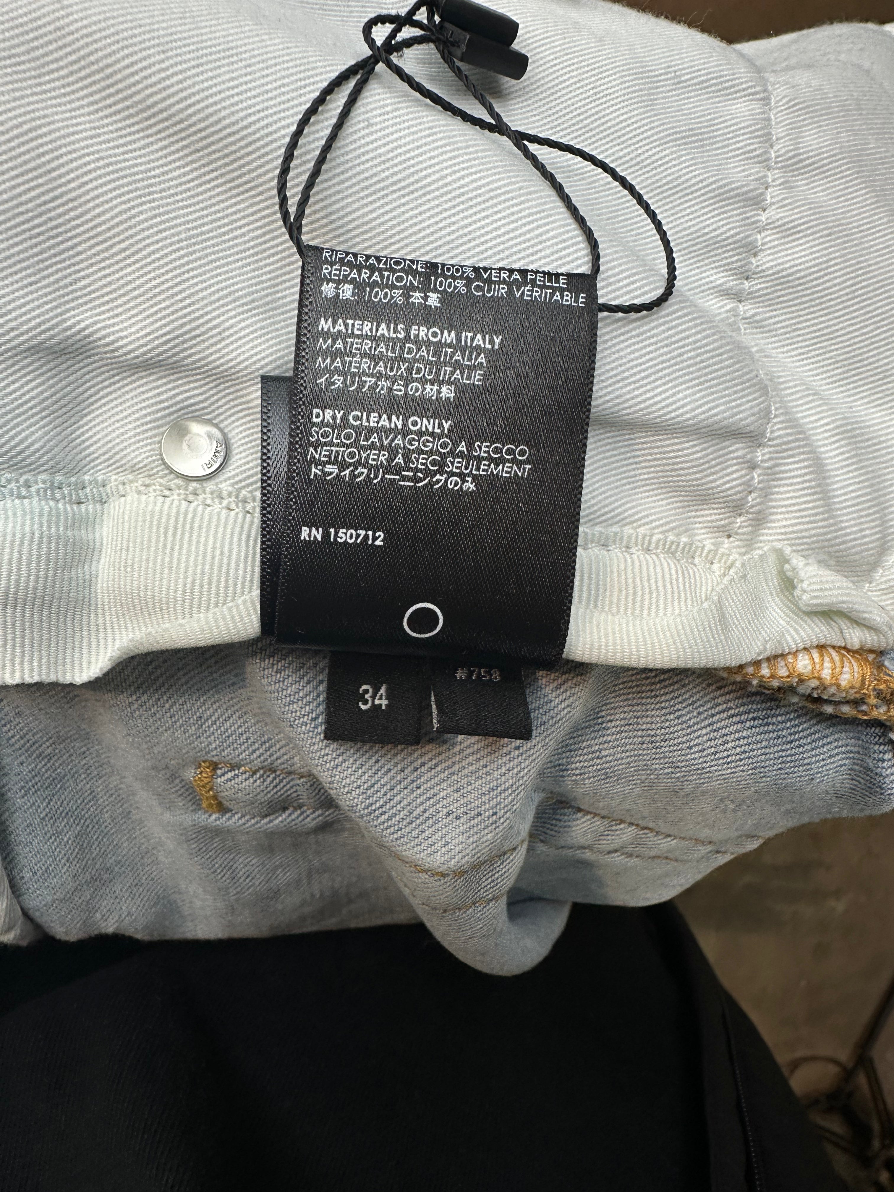 Amiri Grateful Dead Jeans Used 34