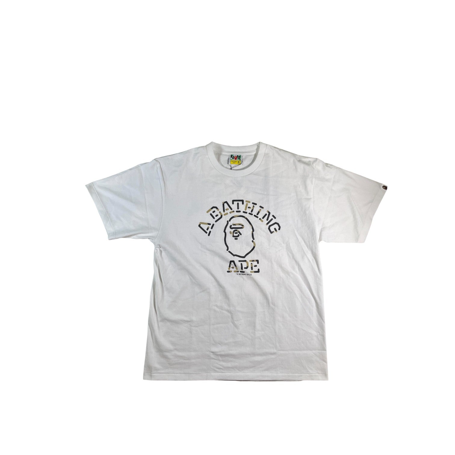 Bape 'Ape Dessert' White Camo Tee