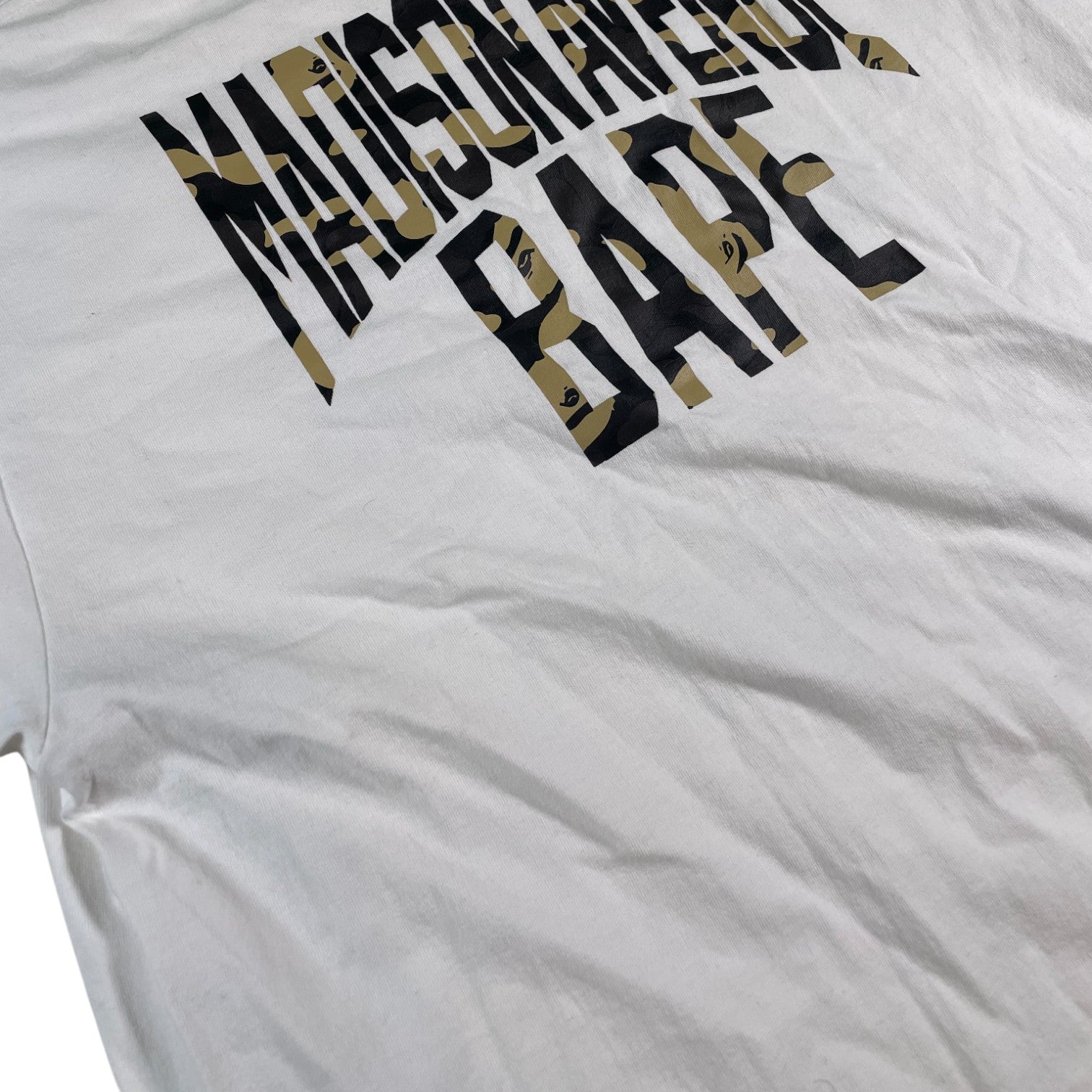 Bape 'Ape Dessert' White Camo Tee