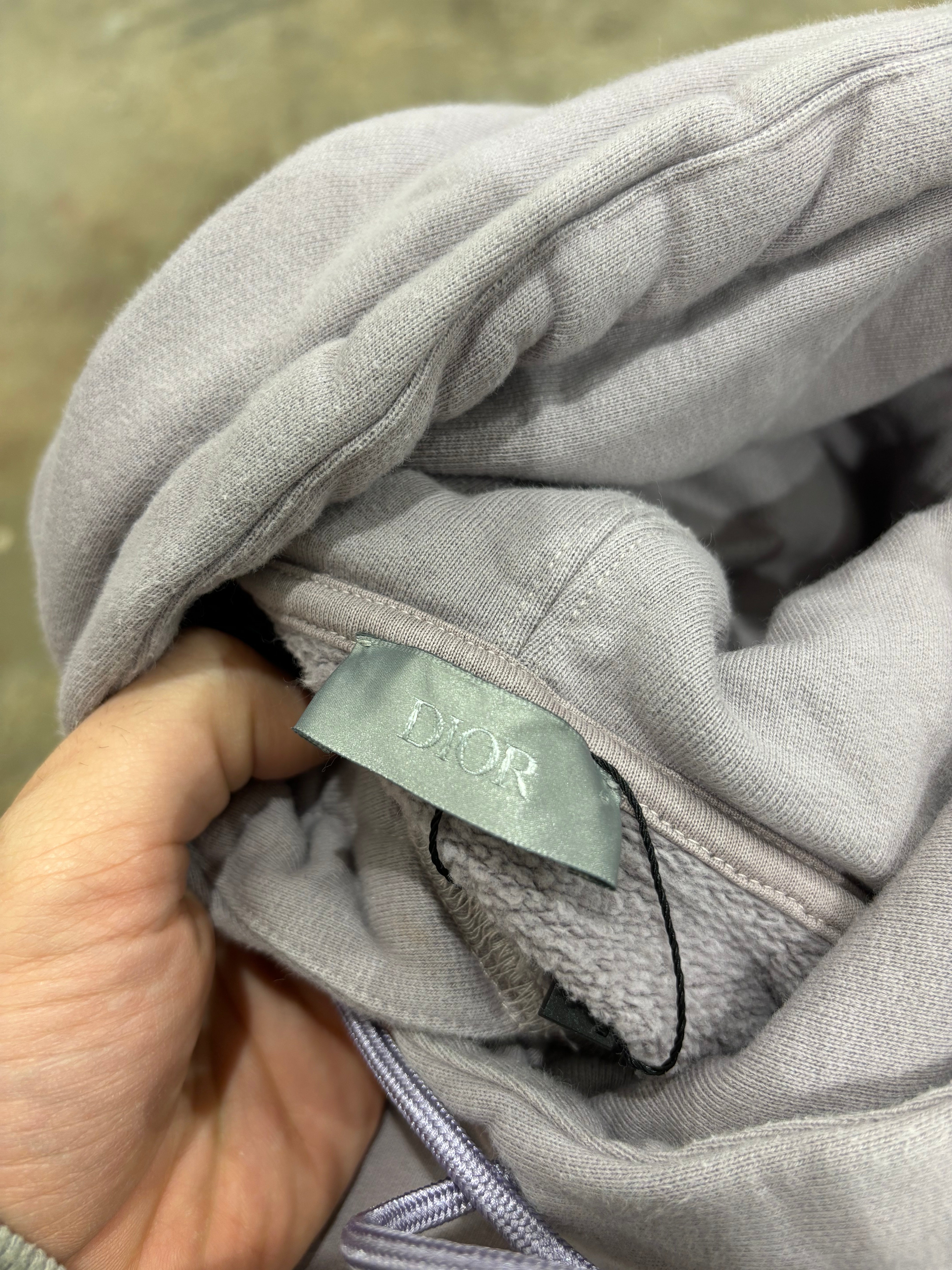 Dior CD Hoodie Purple Used XS