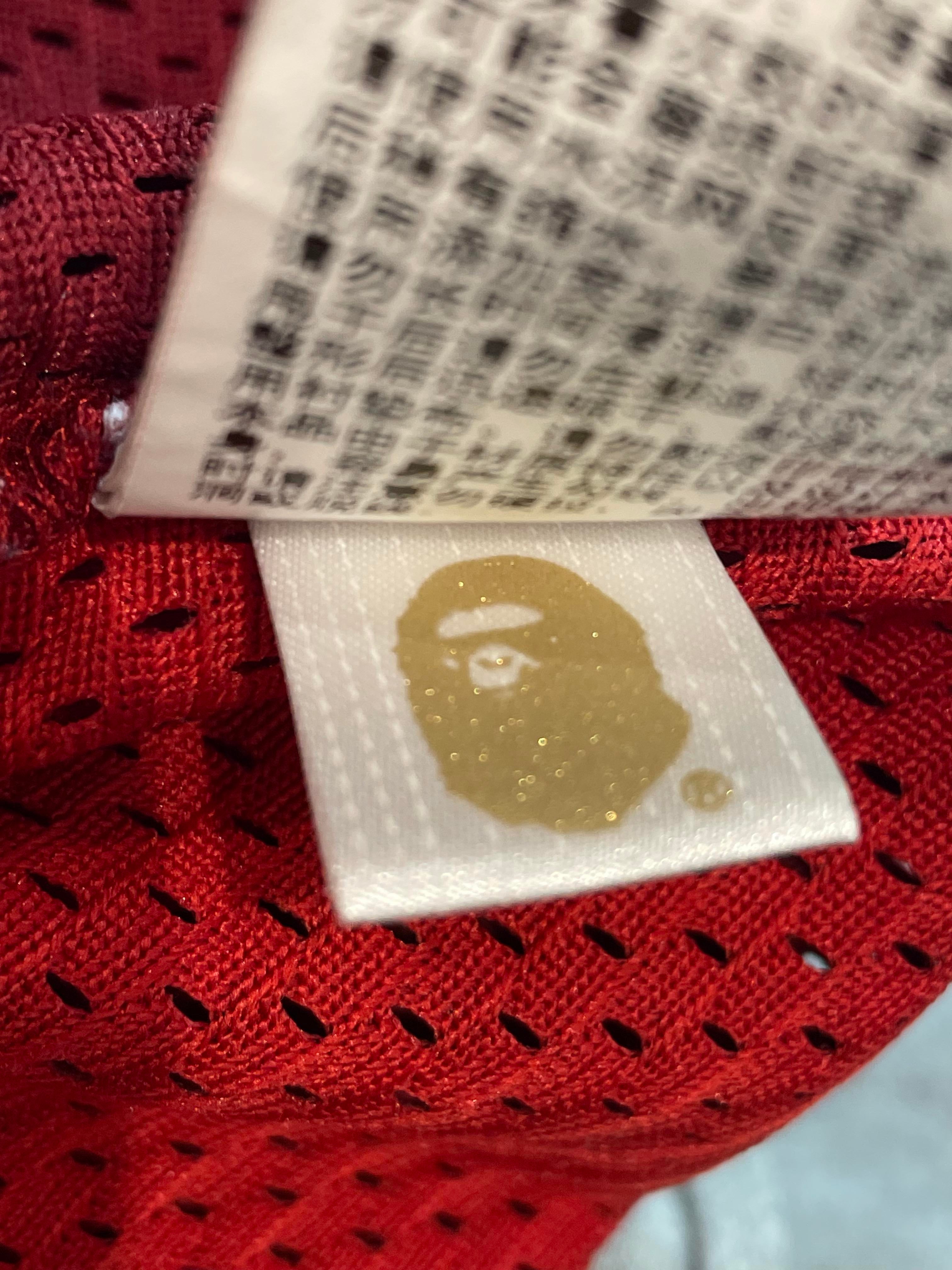 Bape Red Jersey