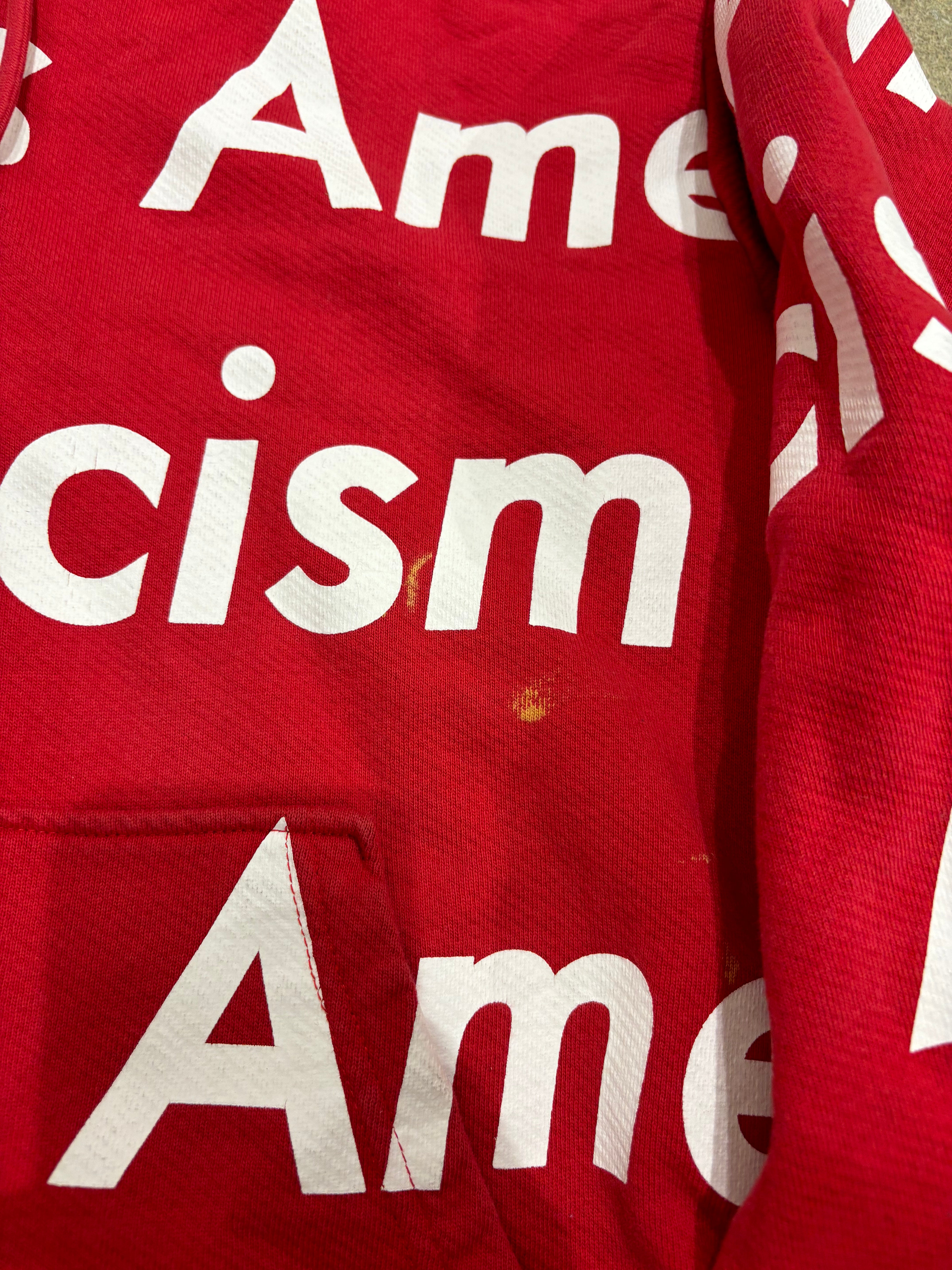 Denim Tears Red IBCA Zip Up Used Small