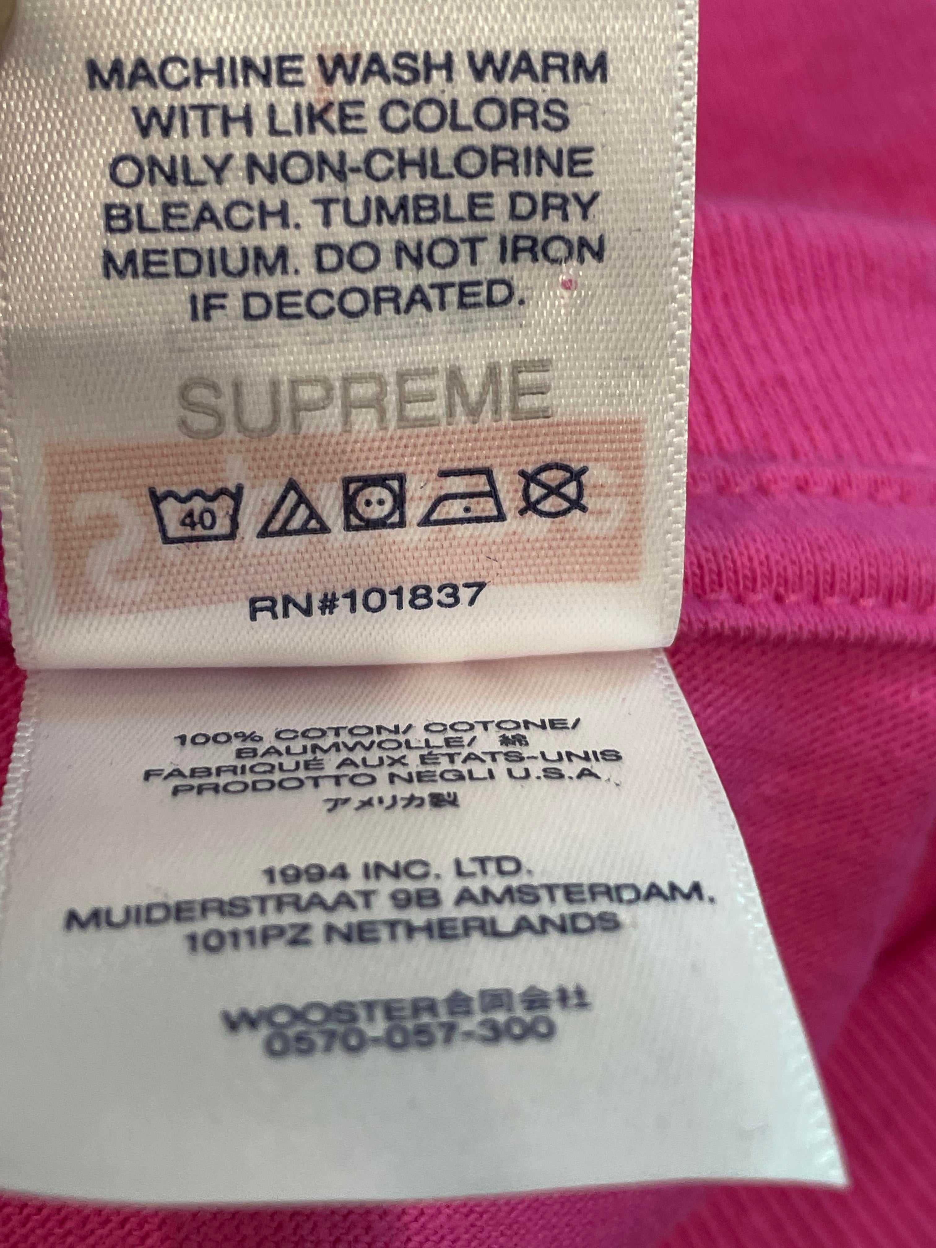 Supreme Electro Pink Tee
