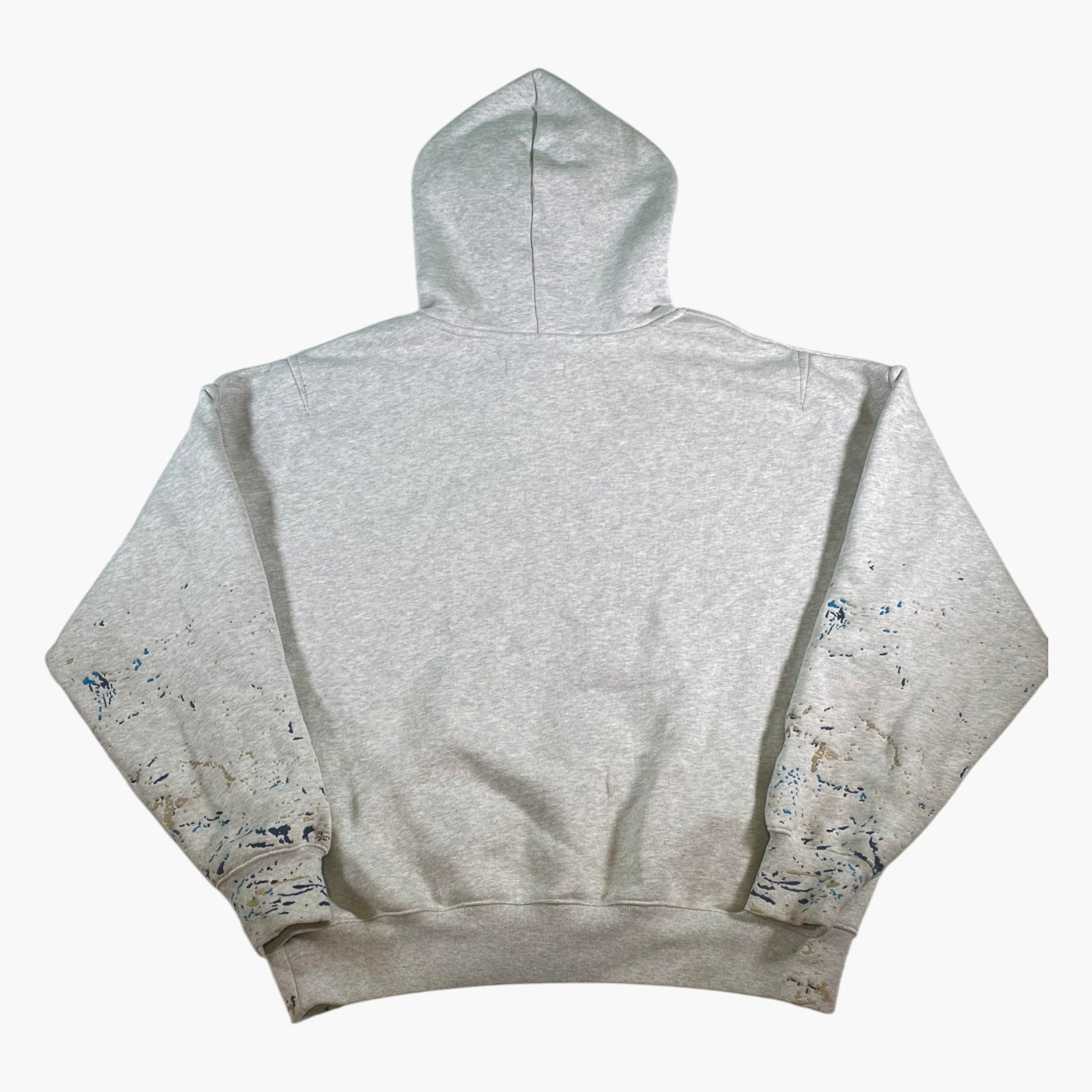Purple Brand Embroidered Splatter Crystal Chest Logo Hoodie