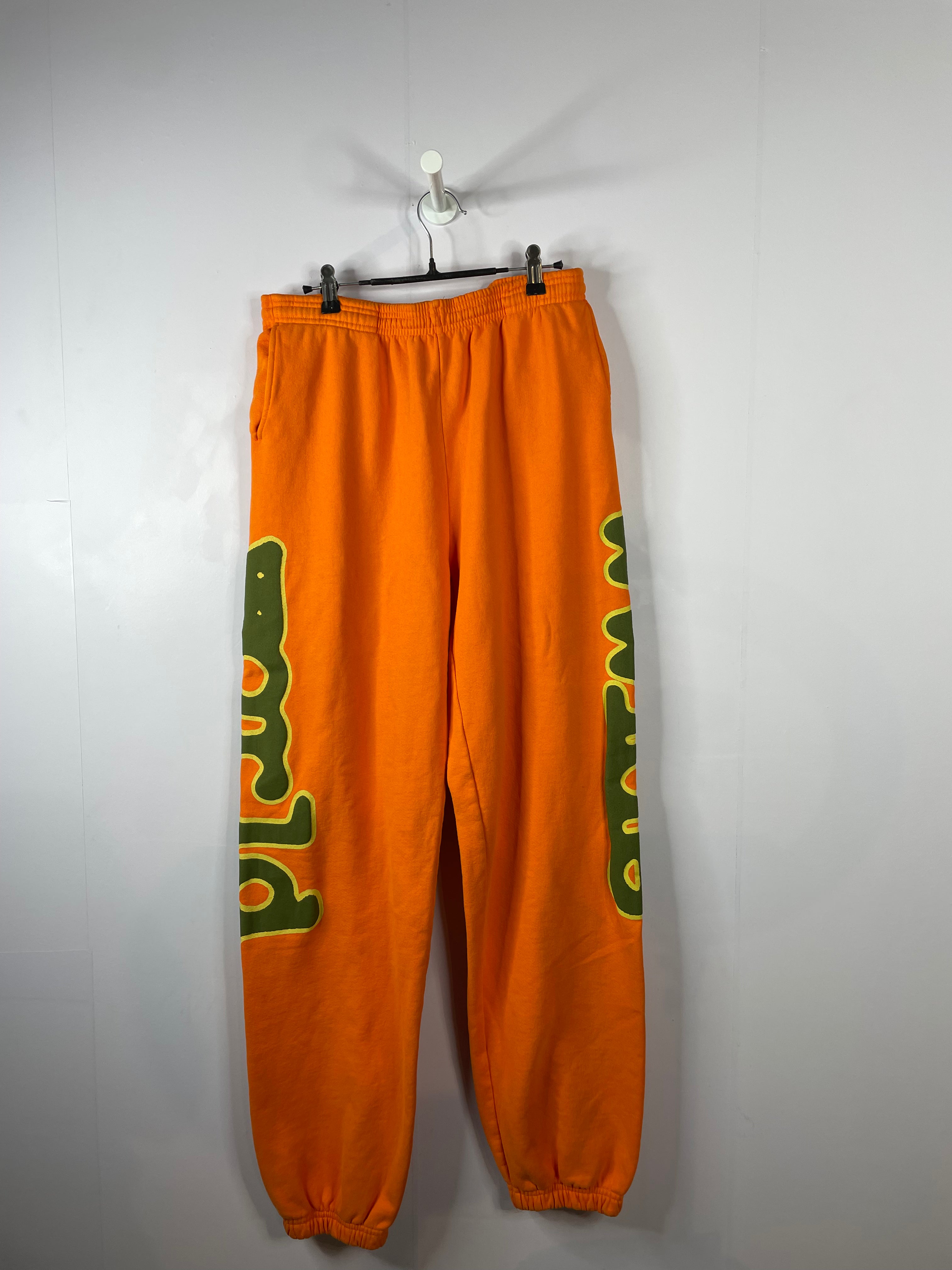 Sp5der Sweats Orange Beluga Used Medium