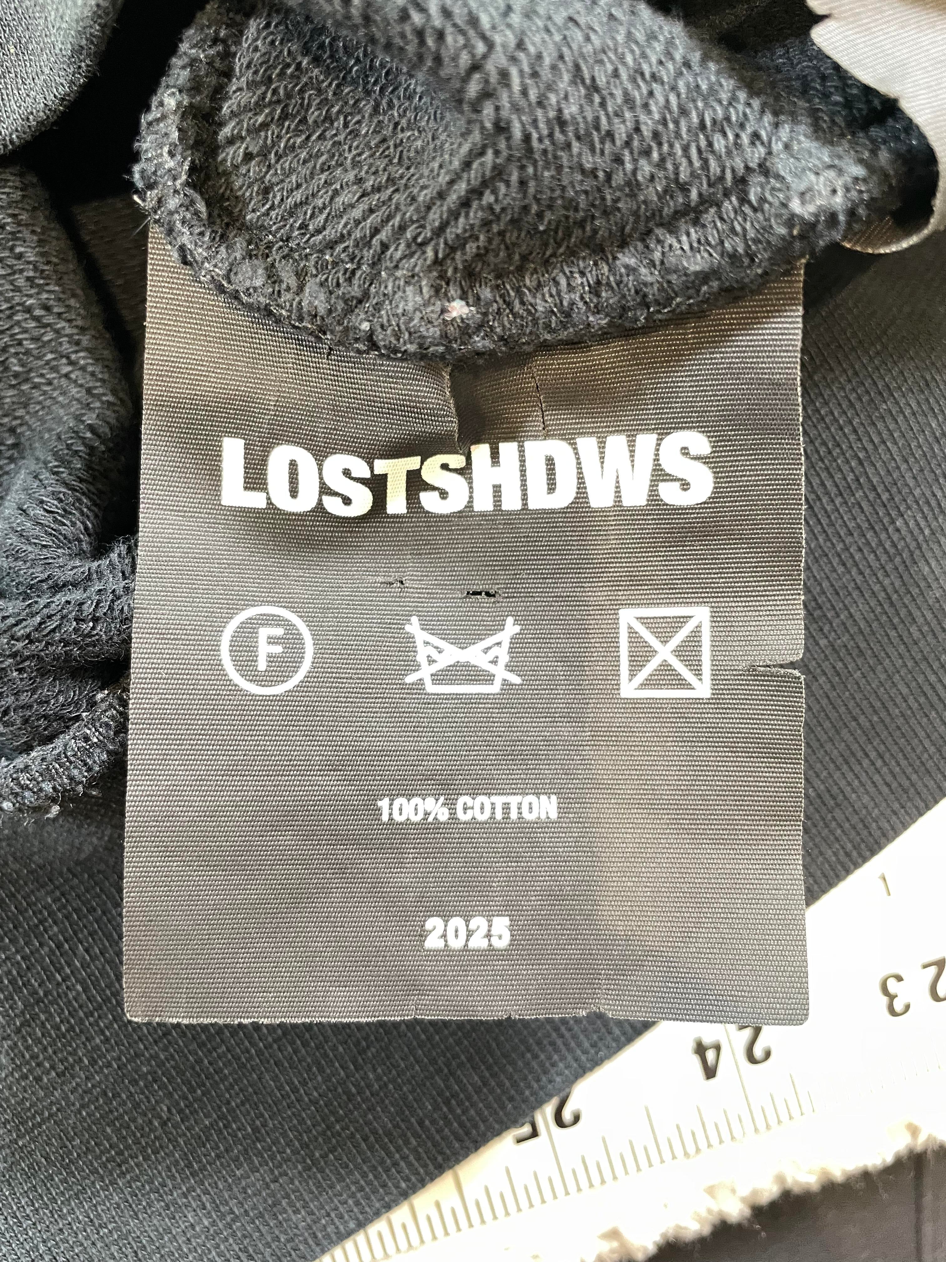 Lost SHDWS Single Layer Black Hoodie