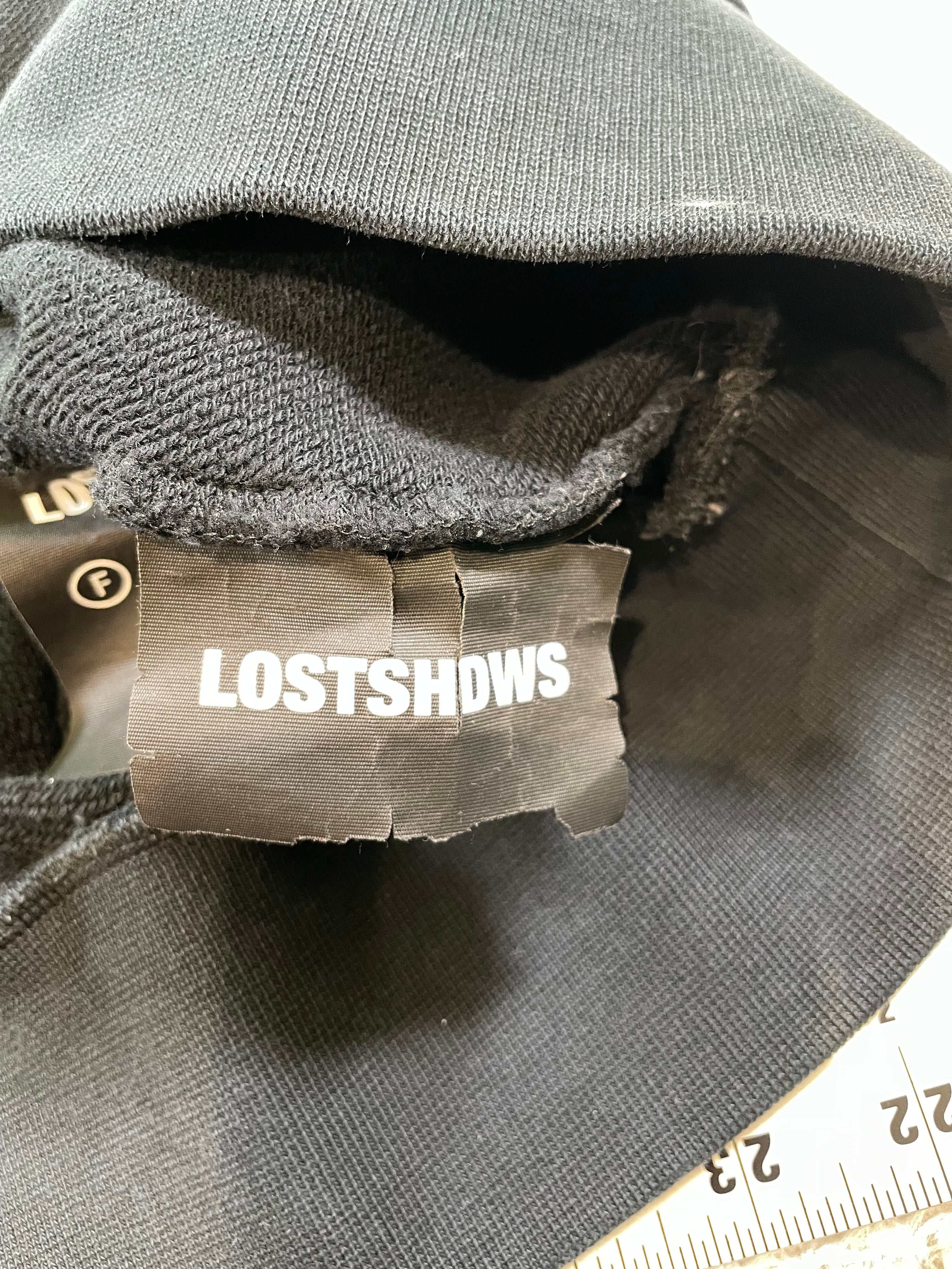 Lost SHDWS Single Layer Black Hoodie