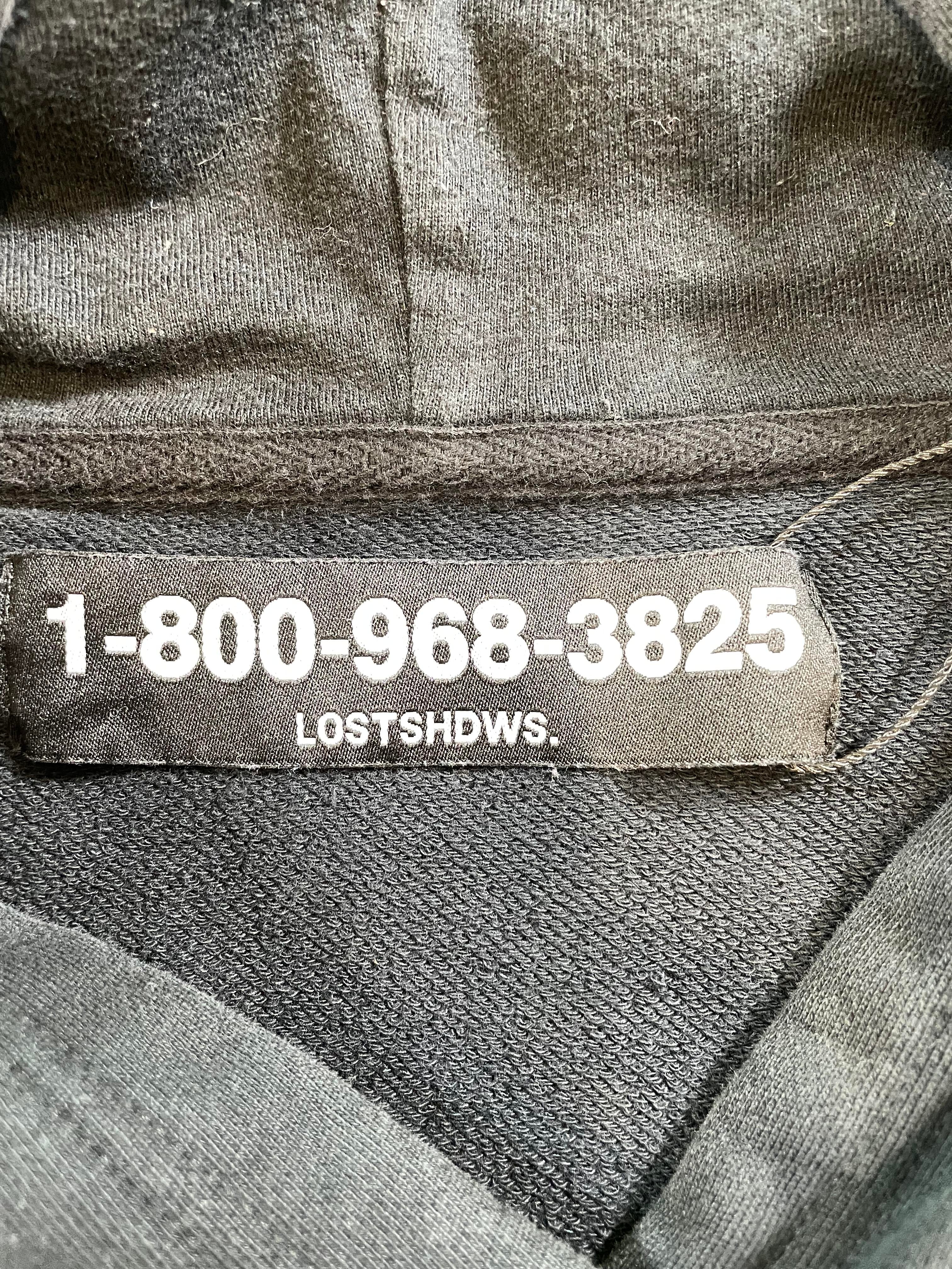 Lost SHDWS Single Layer Black Hoodie