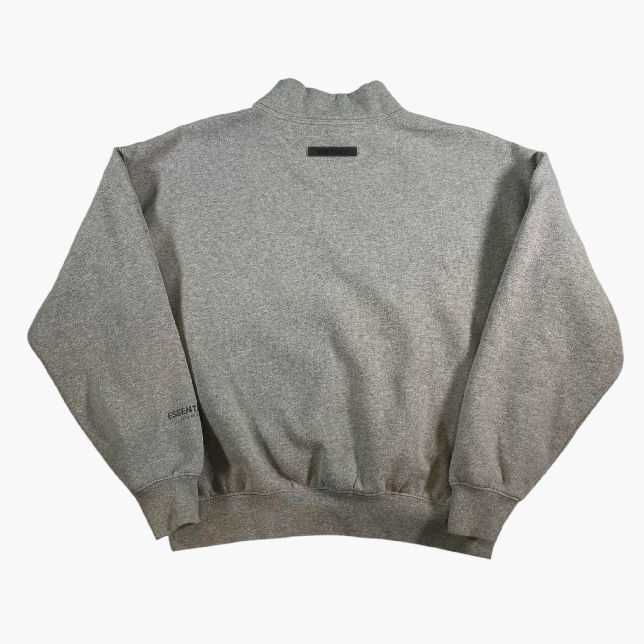 Essentials Turtle Neck Dark Oatmeal Crewneck
