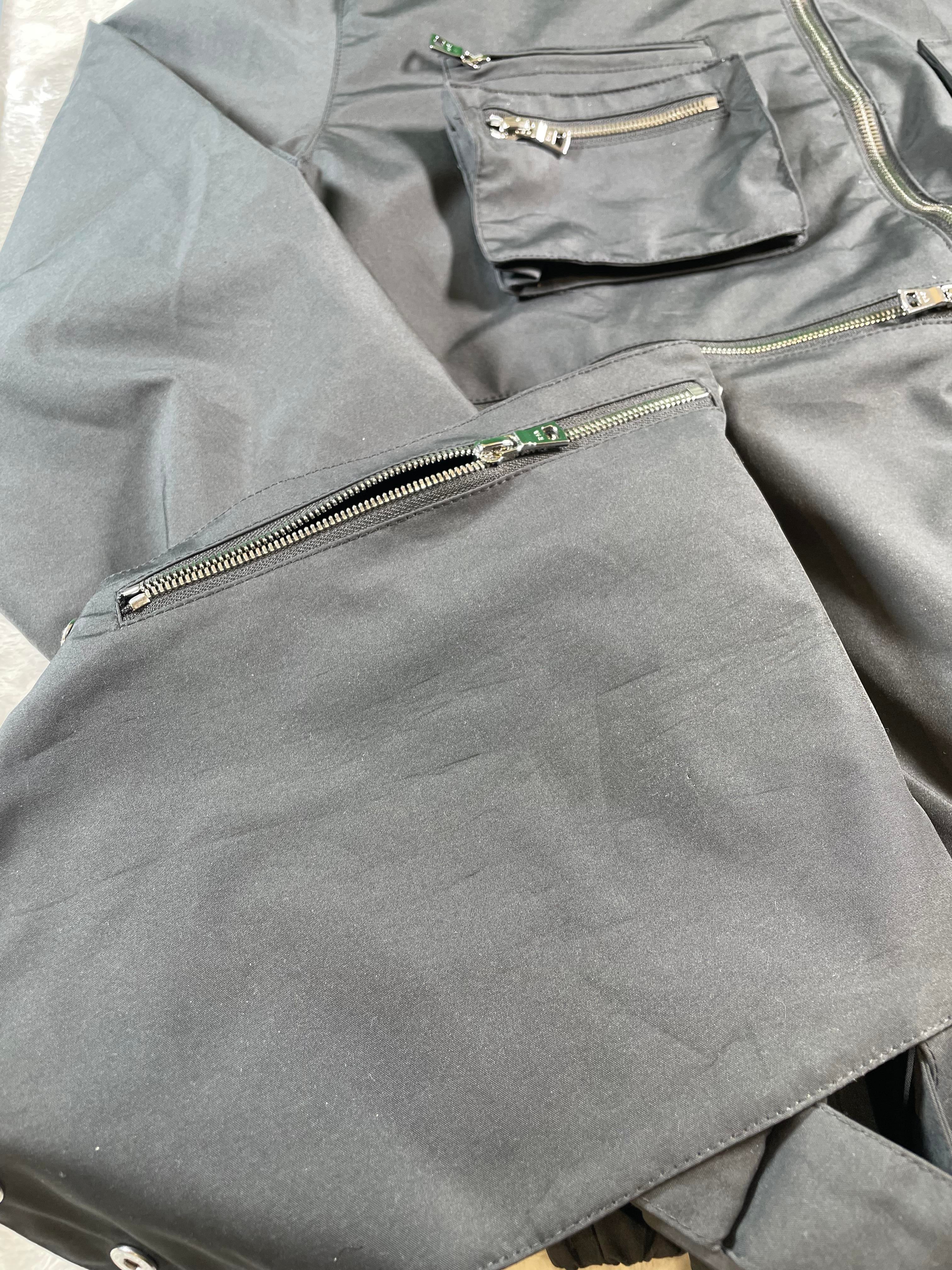 RTA 'Slate Travis' Grey Cargo Jacket