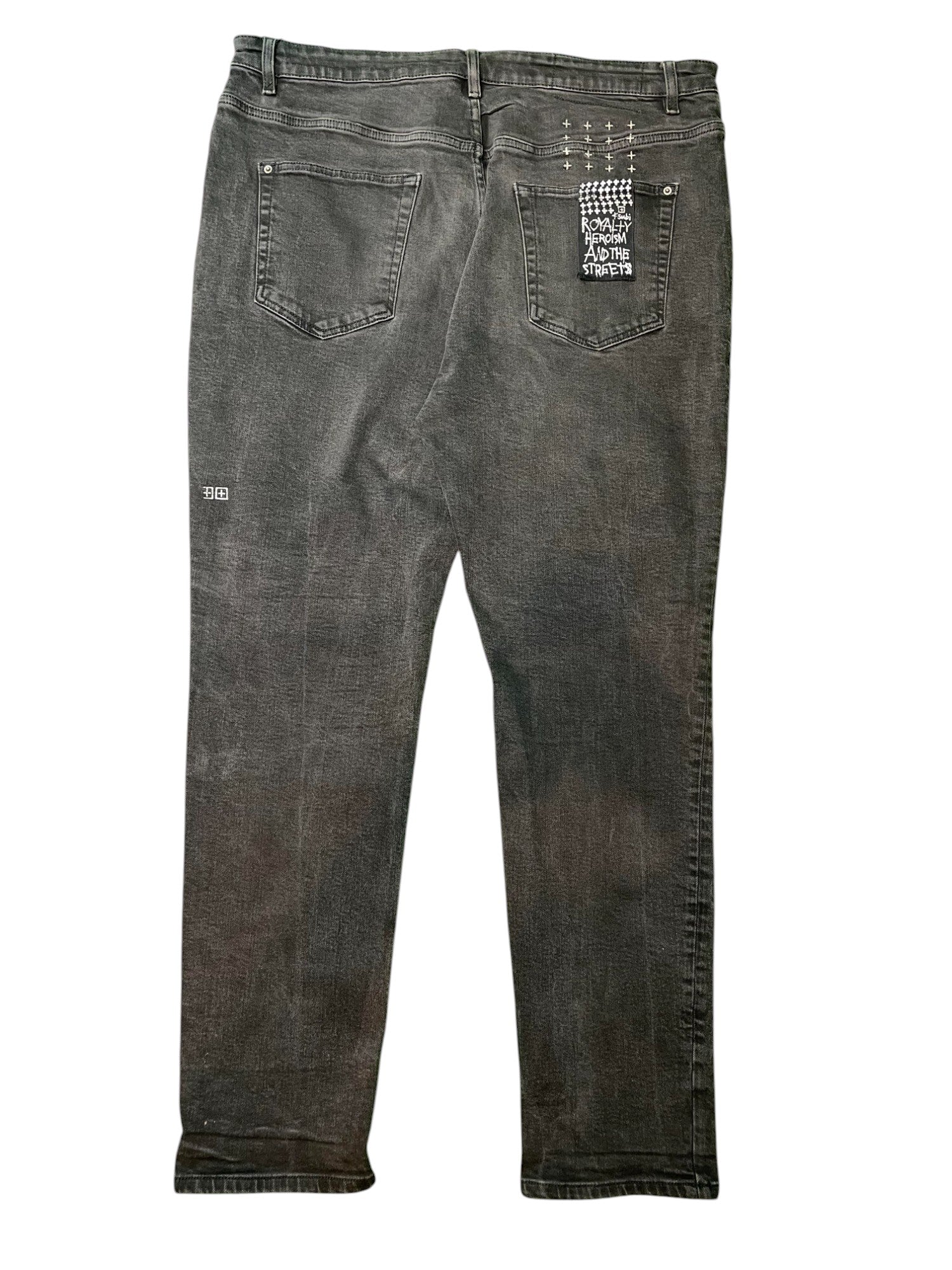 Ksubi Plain Black Jeans