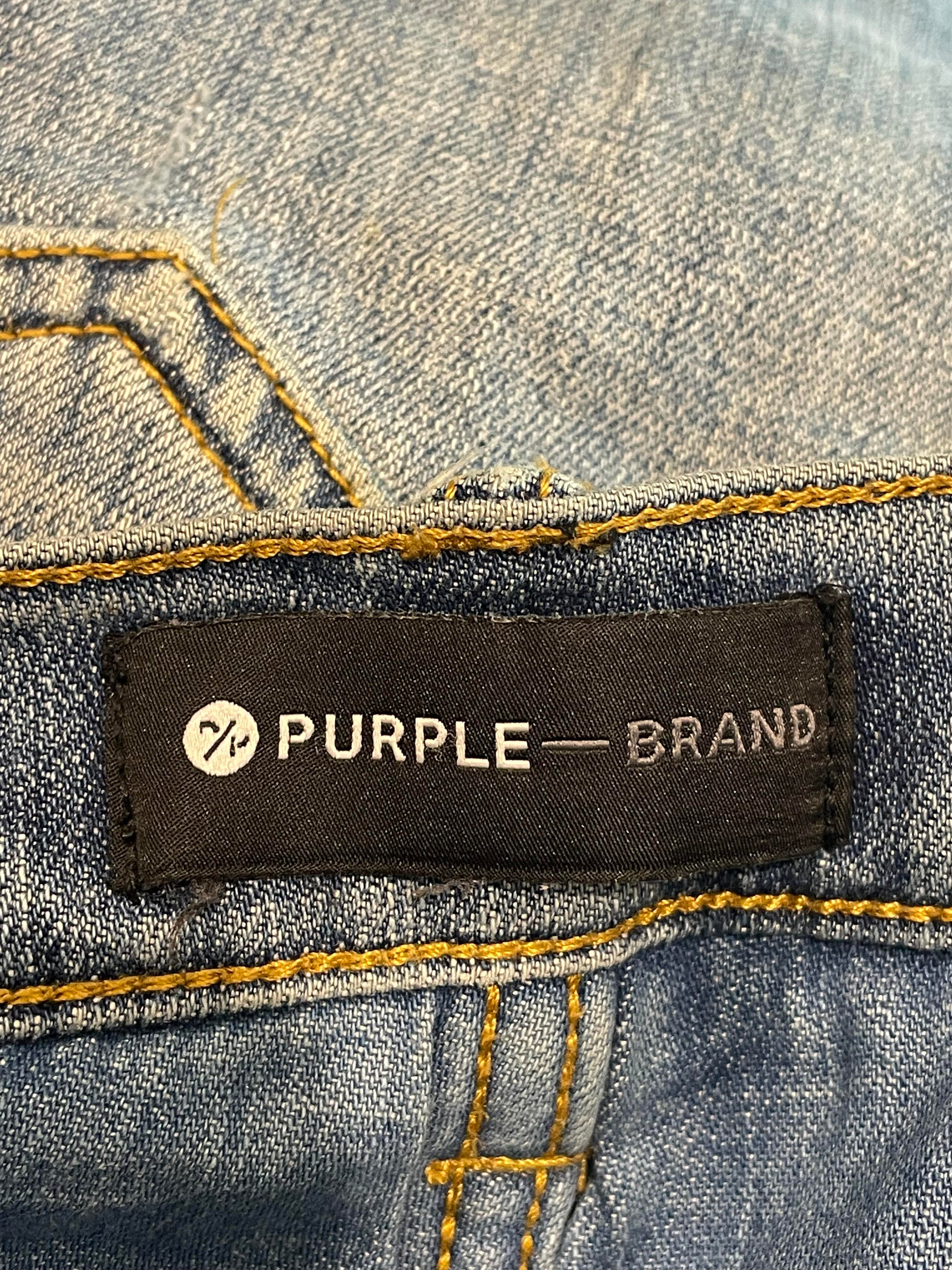 Purple Brand Light Wash Jeans