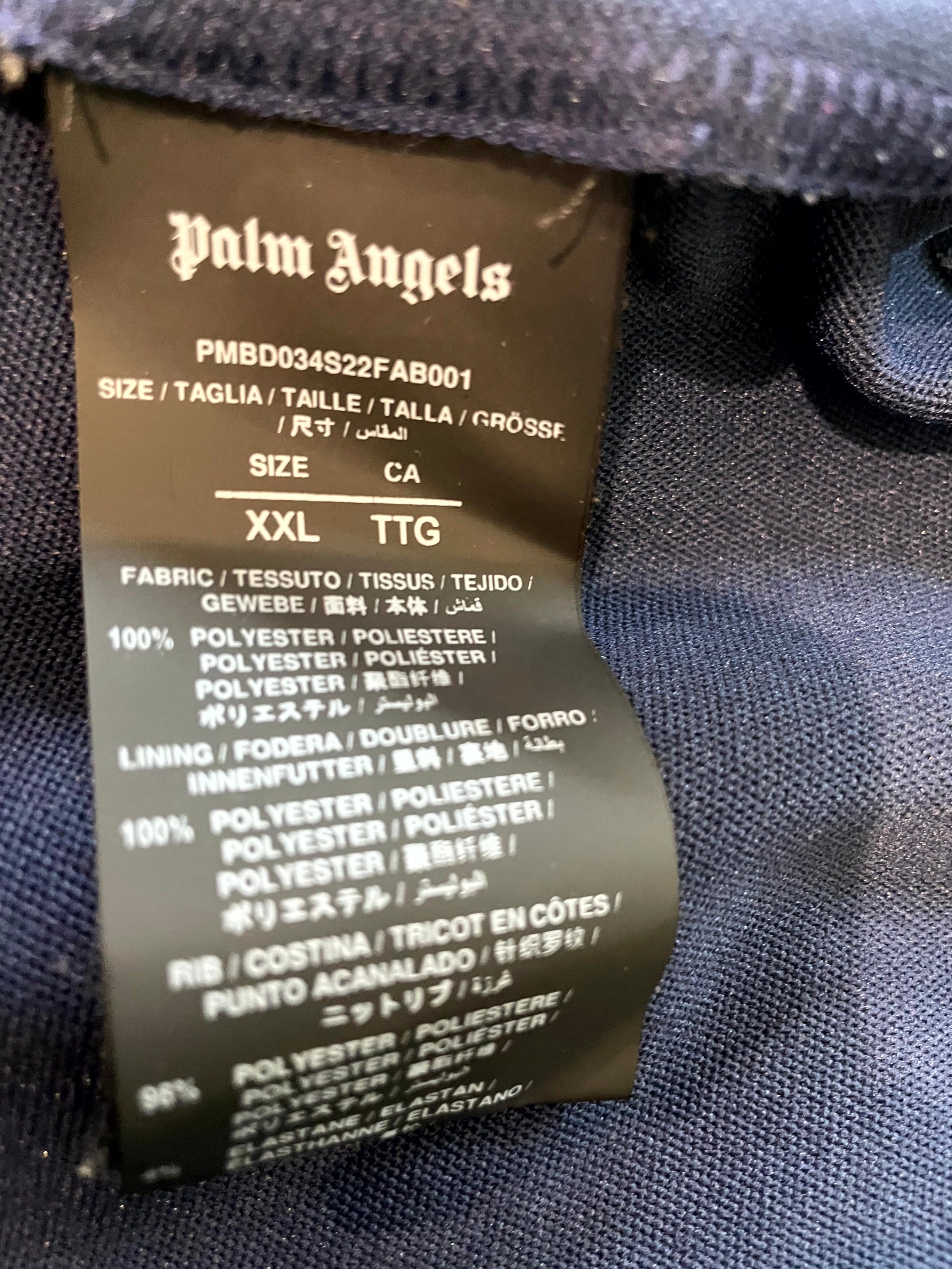 Palm Angels RWB Zip Up Sweater