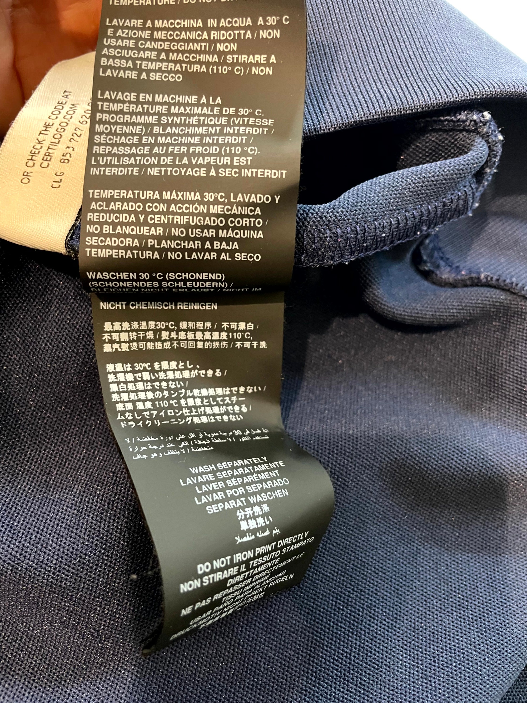 Palm Angels RWB Zip Up Sweater